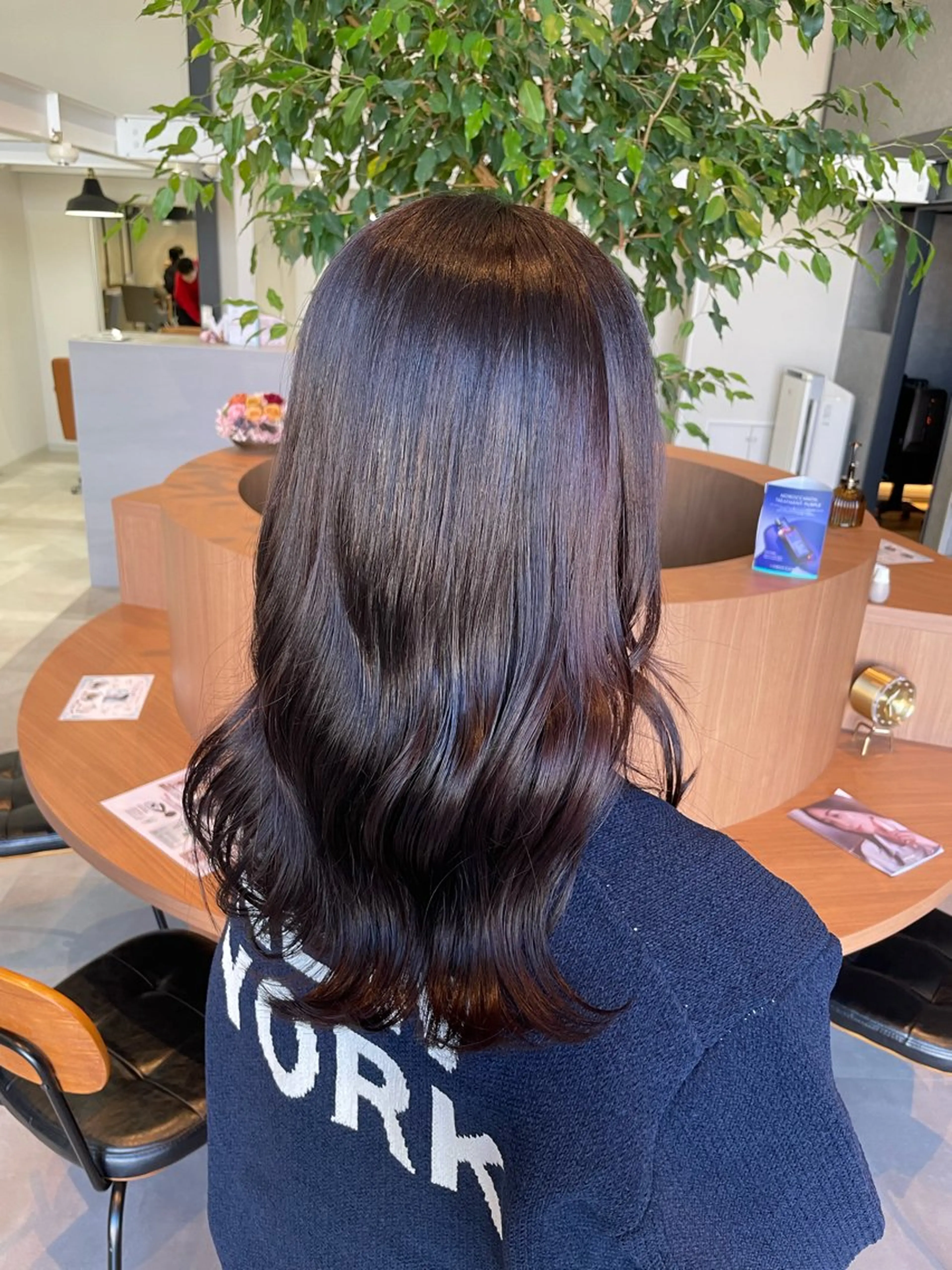ロング カラー カット ヘアカラー トリートメント ayaka |トレンドヘアのヘアスタイル