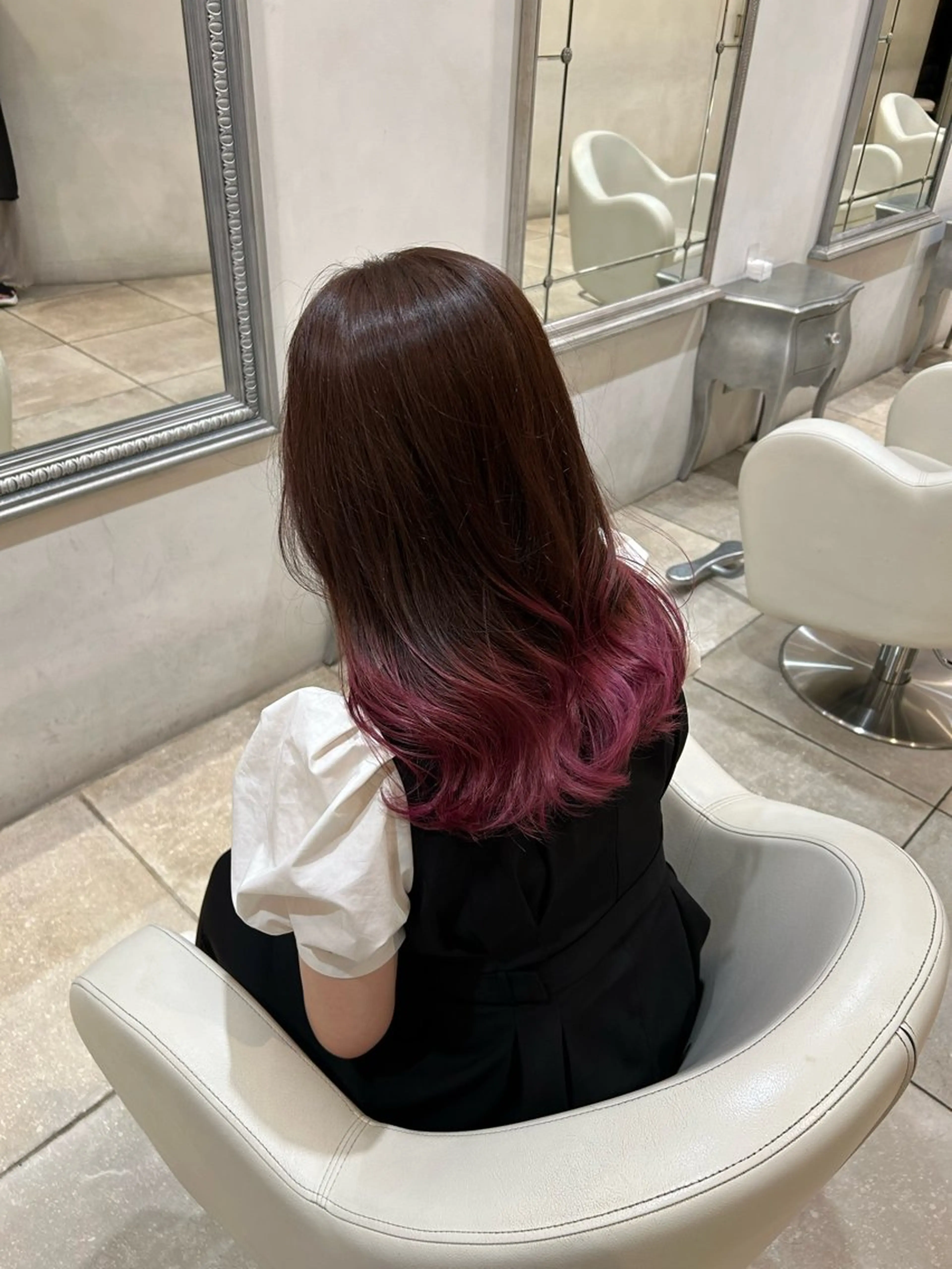 セミロング 透明感カラー 🪡ｷﾀﾊﾗ　ｶﾅのヘアスタイル
