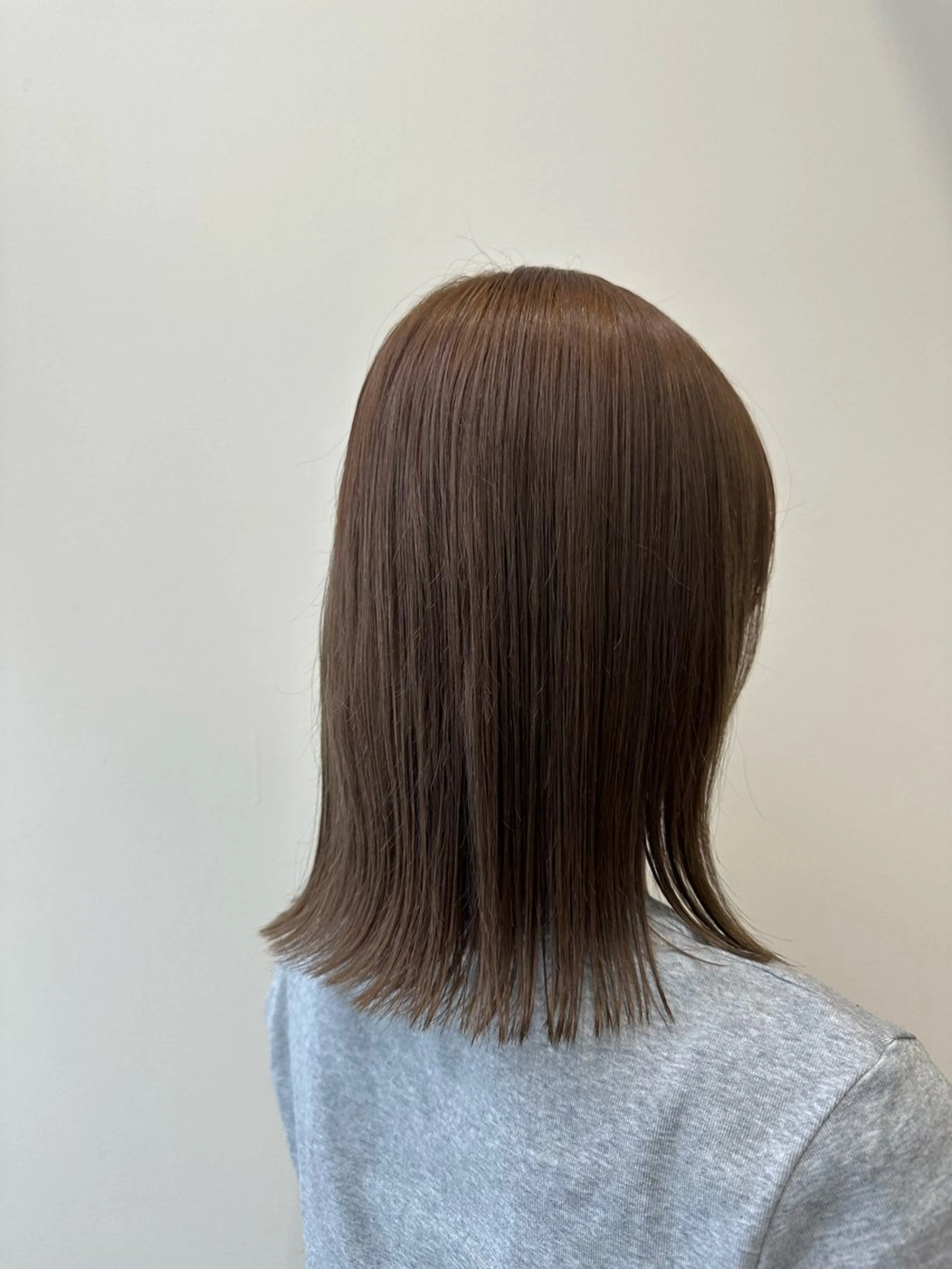 カラー ベージュカラー ヘーゼル カット ヘアカラー トリートメント 🍒暖色 カラー🍒yuiのヘアスタイル