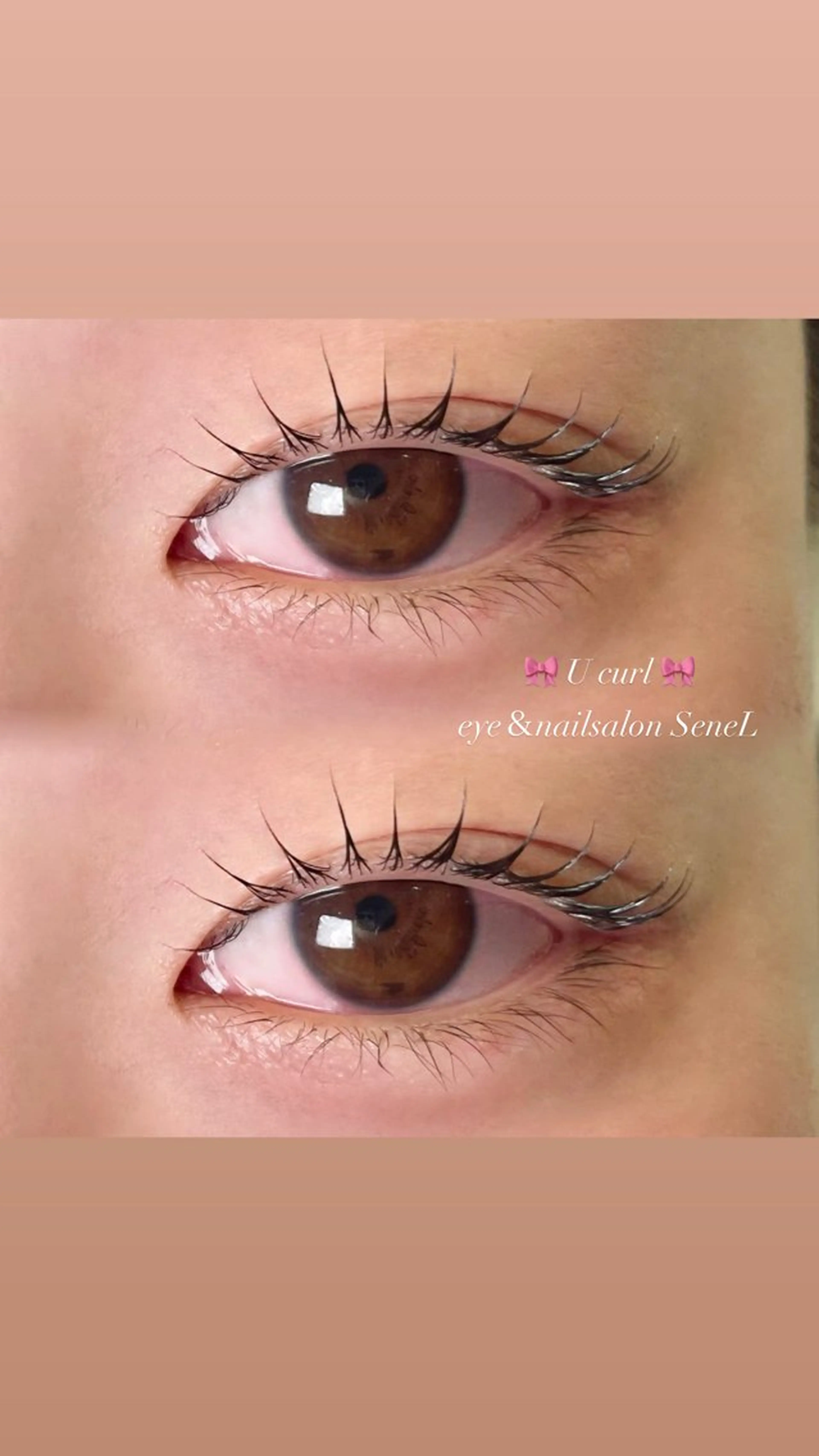 マツエク・マツパ マツパ 大阪福島 SeneL RUNON 🎀のマツエク・マツパデザイン