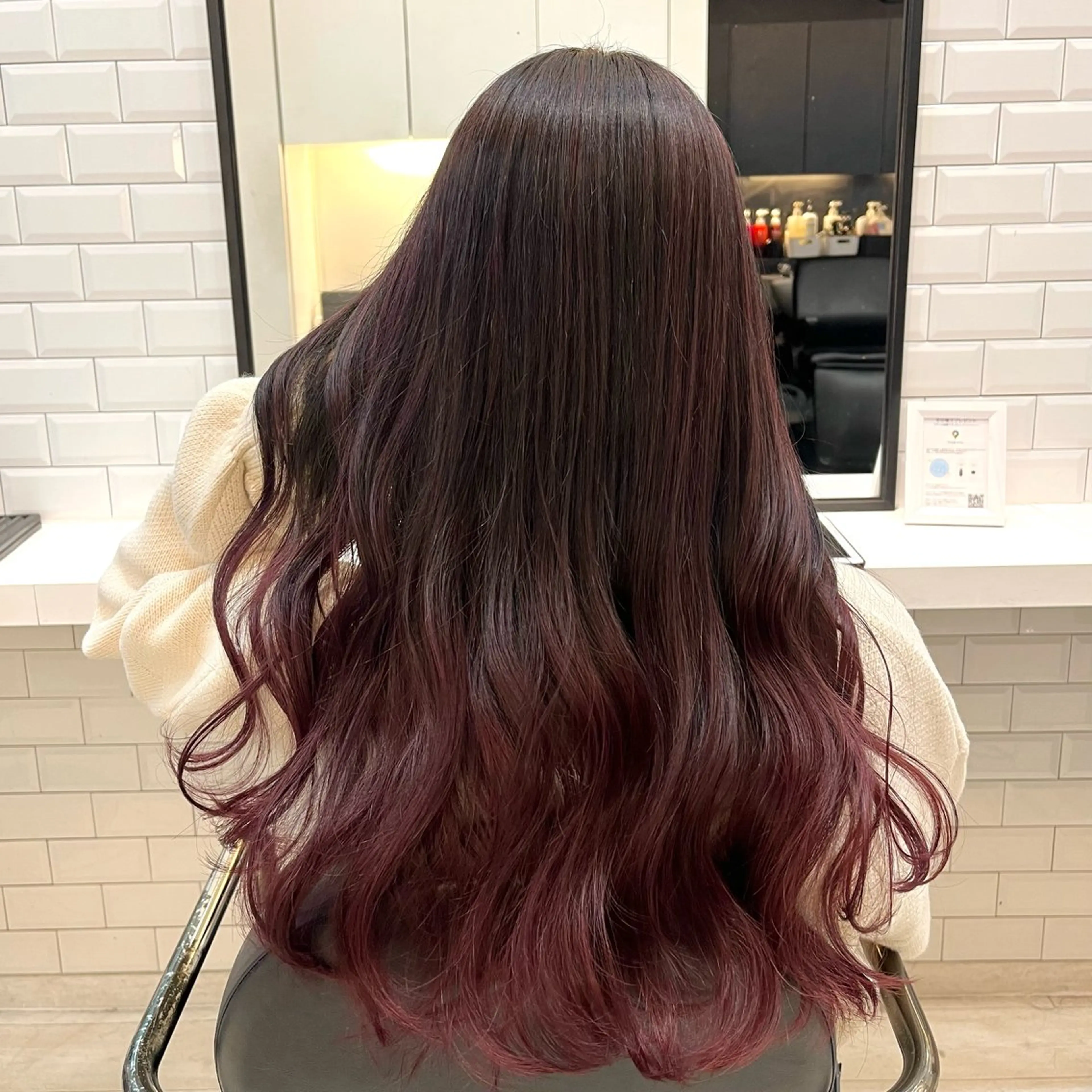 ロング カット ヘアカラー 縮毛矯正 トリートメント 韓国風/髪質改善/ Kiyoraのヘアスタイル