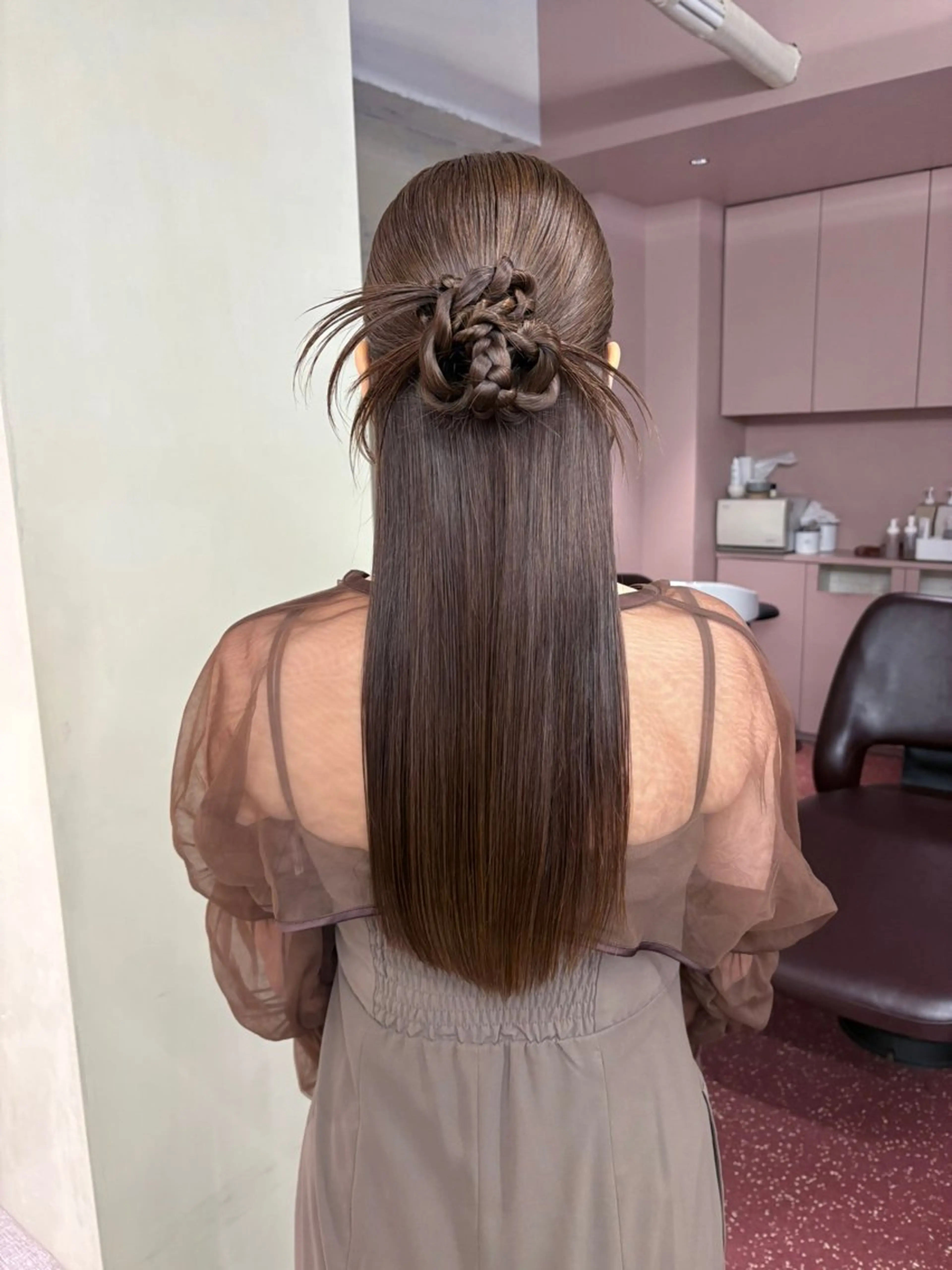 ロング ヘアアレンジ ヘアセット ヘアセット/レイヤー ボブ🌛karinのヘアスタイル