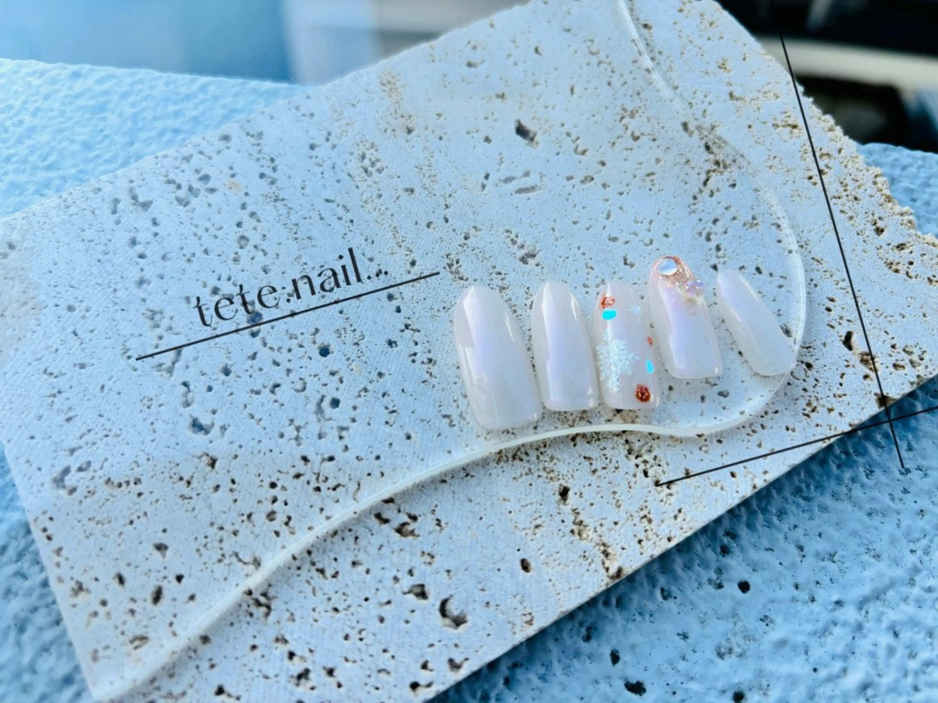 ネイル ハンドネイル tete. nailのネイルデザイン