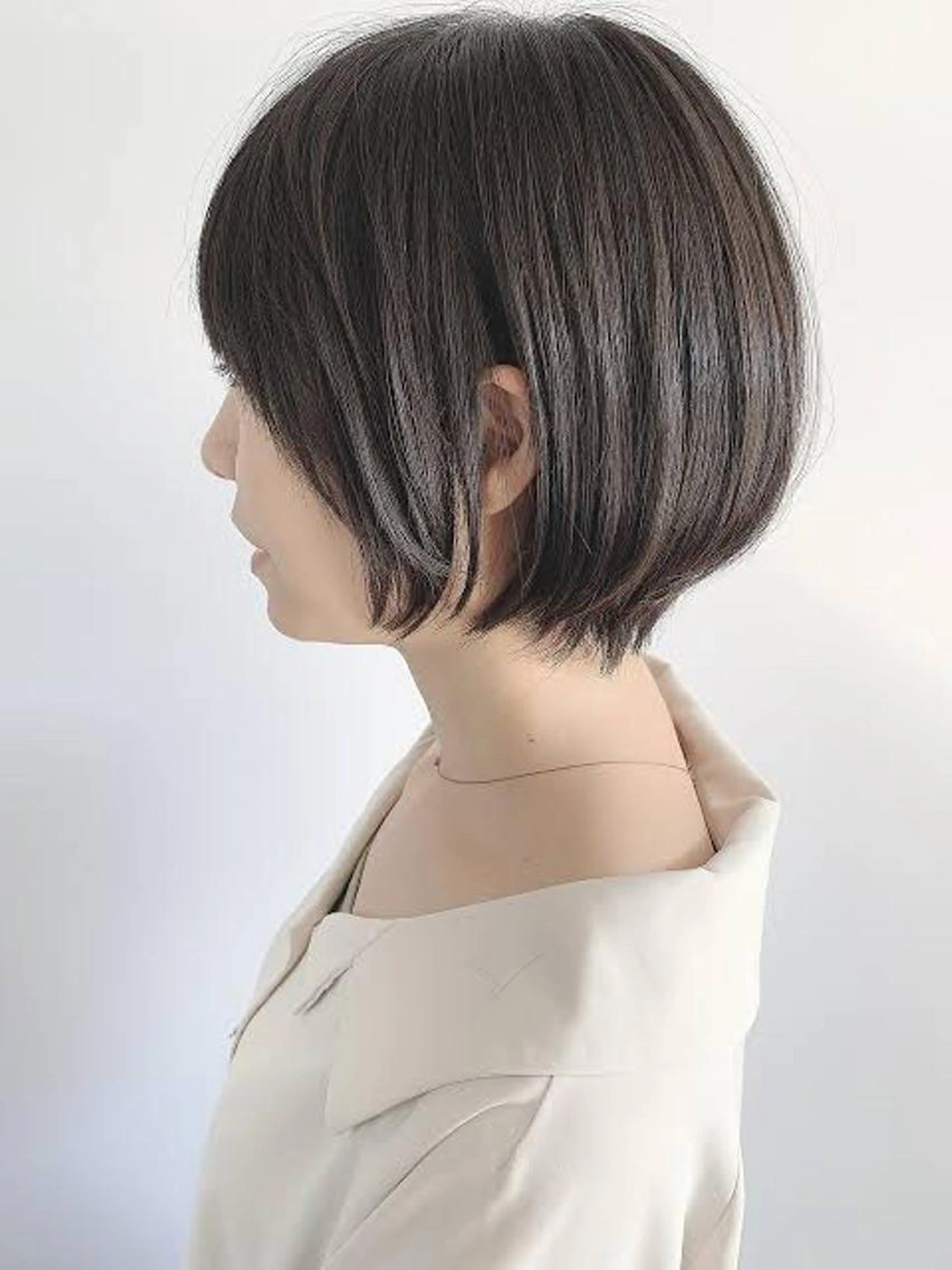 【小久保限定メニュー🌱】骨格、顔型、パーソナルカラー診断付/カット＋質感改善カラー（ショートスタイル）の写真