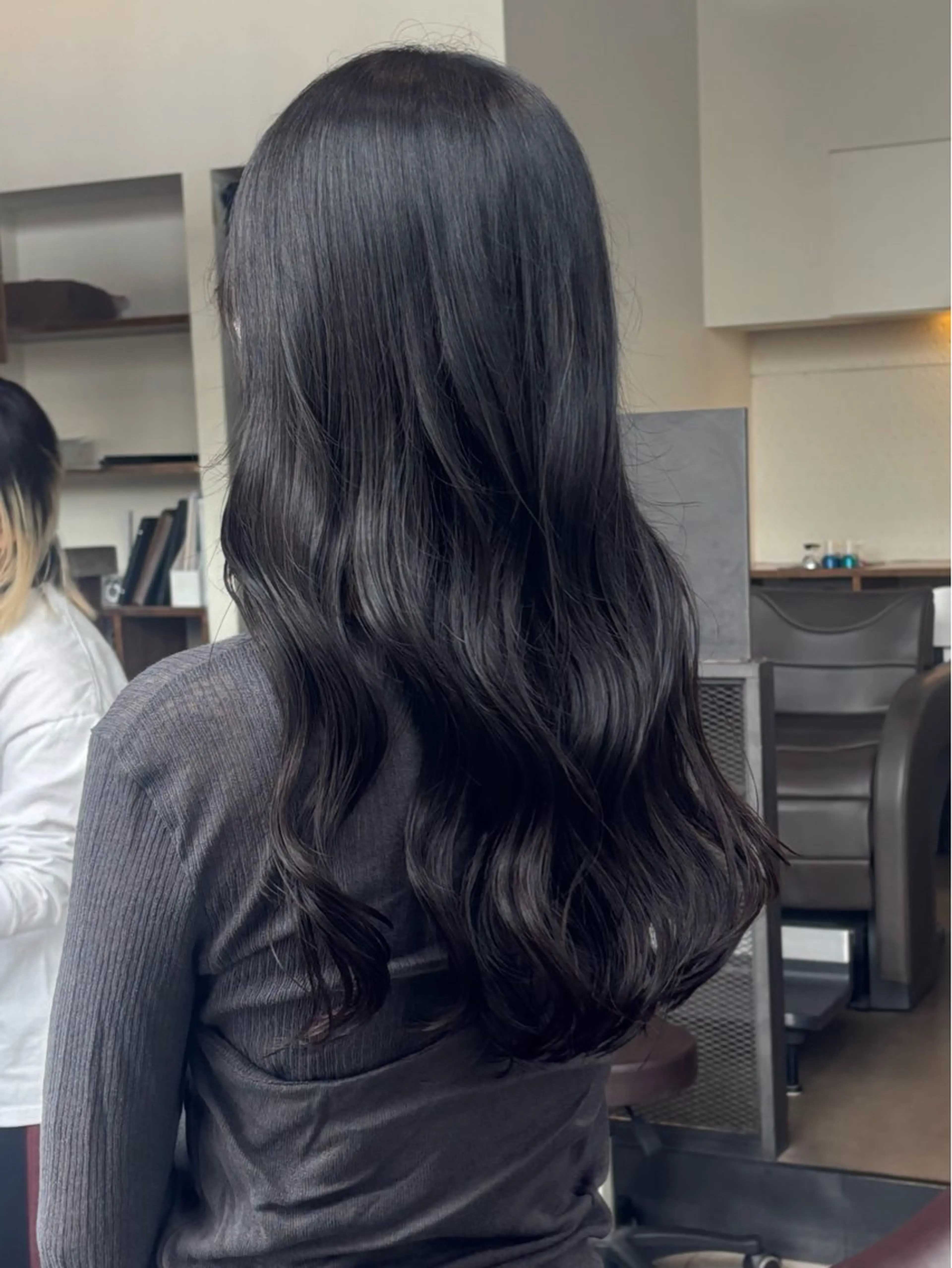 ロング ロング イトウ ユイ/カット モデル/暖色カラーのヘアスタイル