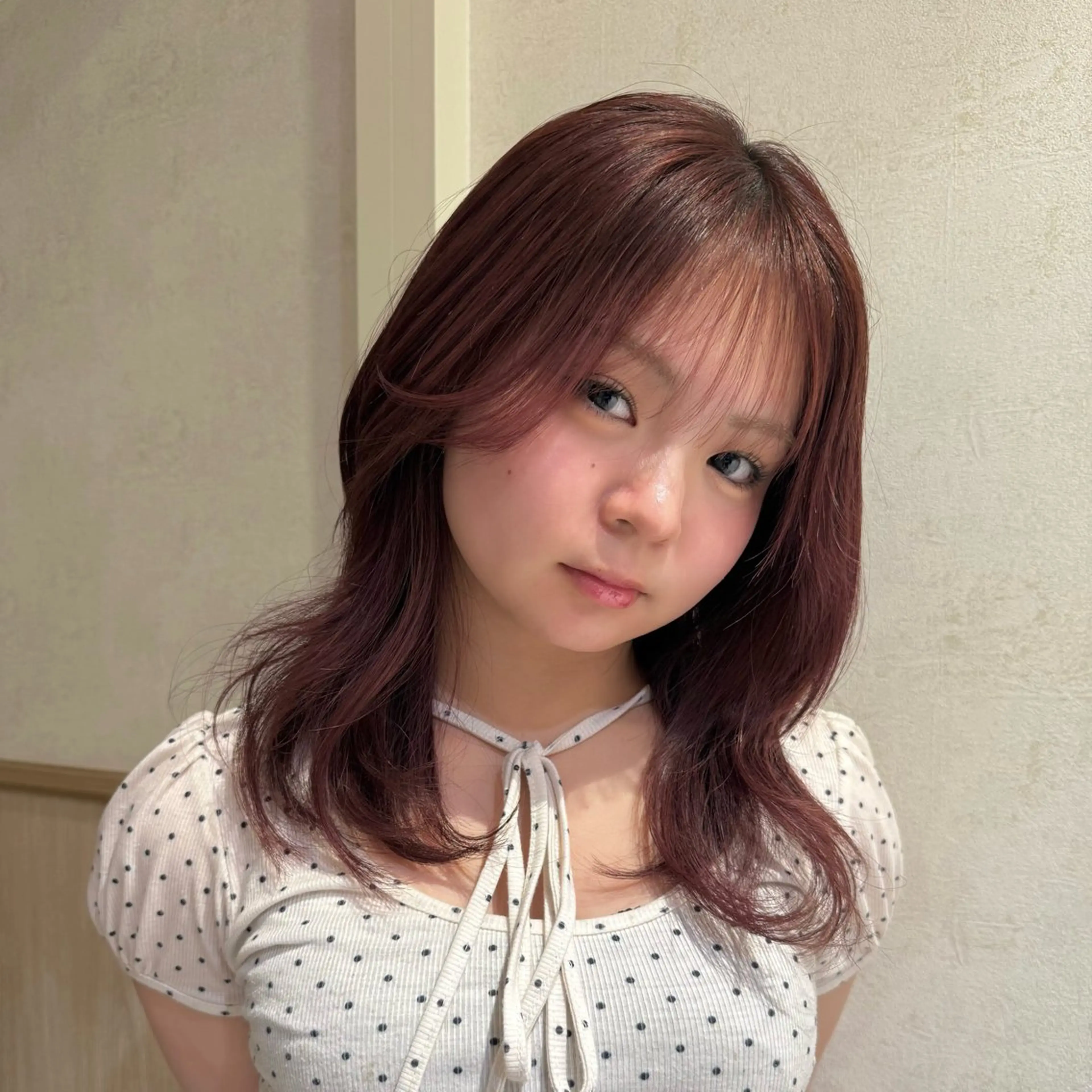 カラー ヘアカラー sakura/ダブル カラー/似合わせ🩵のヘアスタイル
