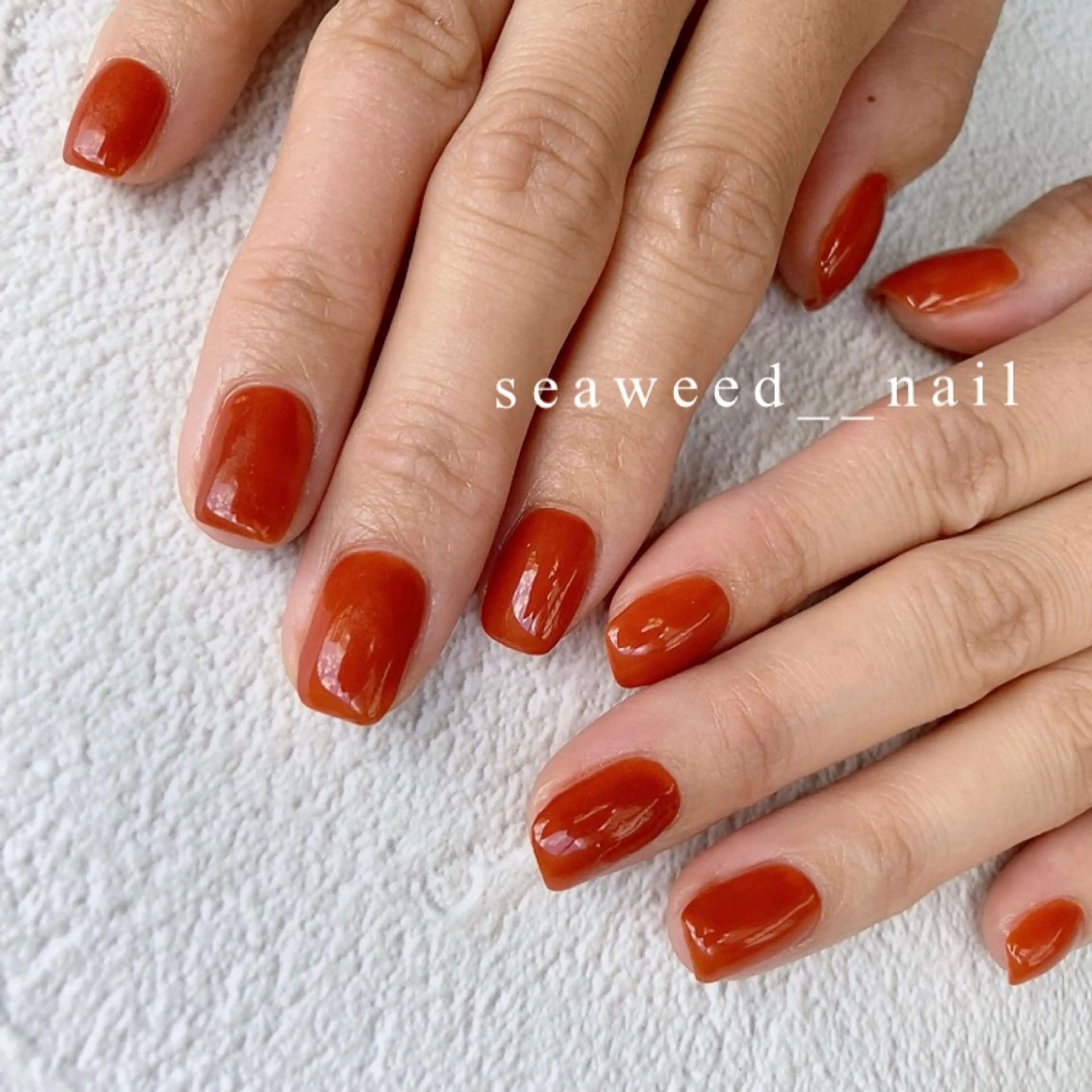 ネイル ハンドネイル seaweed nailのネイルデザイン