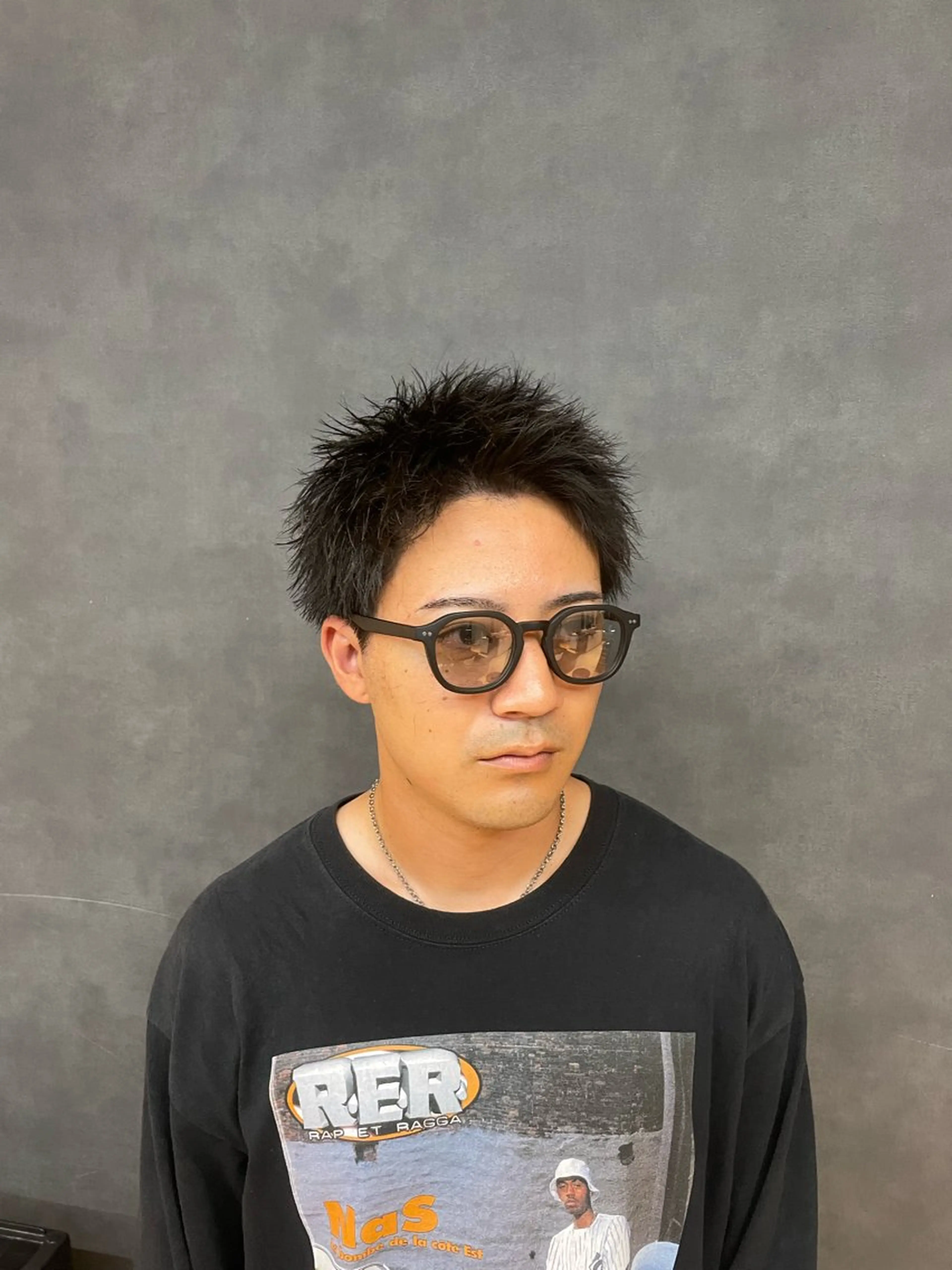 ショート メンズ 豊洲メンズカット 宮崎大弥のヘアスタイル