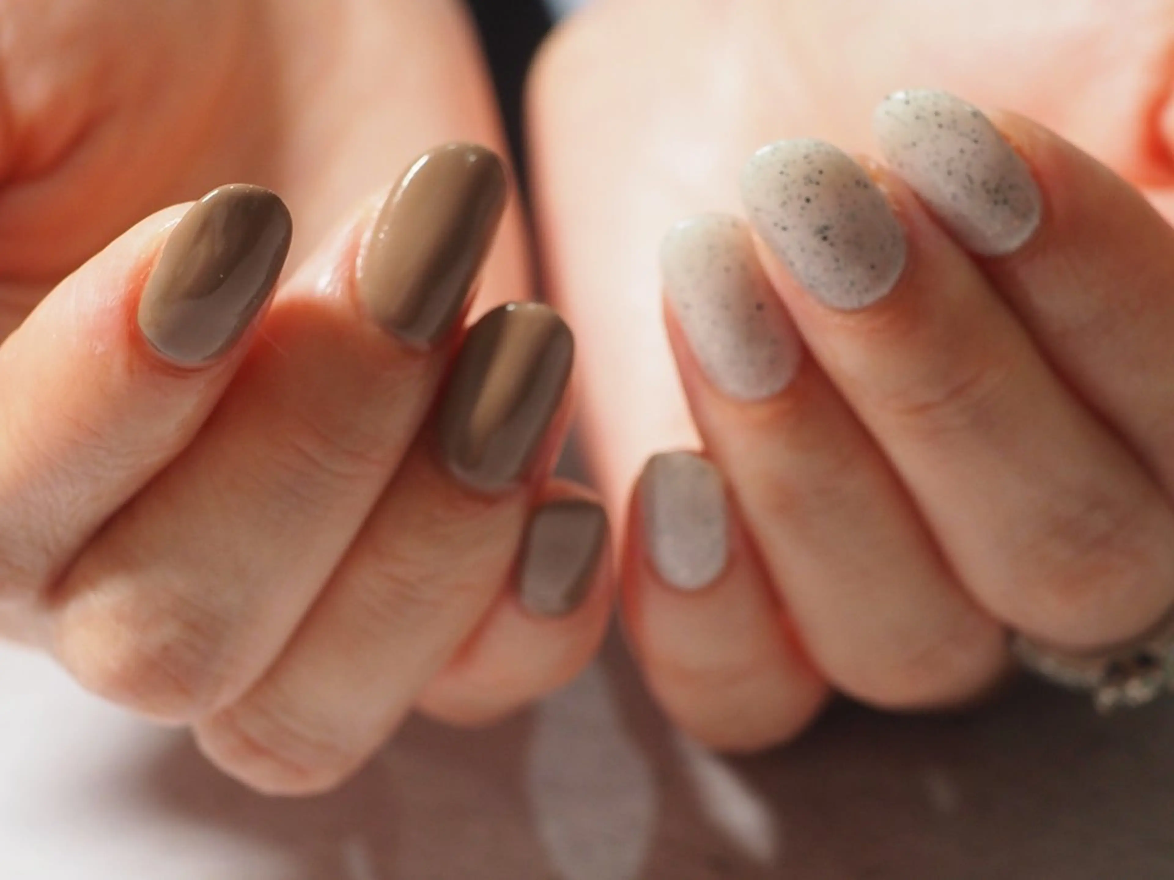 ネイル ジェルネイル ニュアンスネイル パラジェル ハンドネイル tete nailstudioのネイルデザイン
