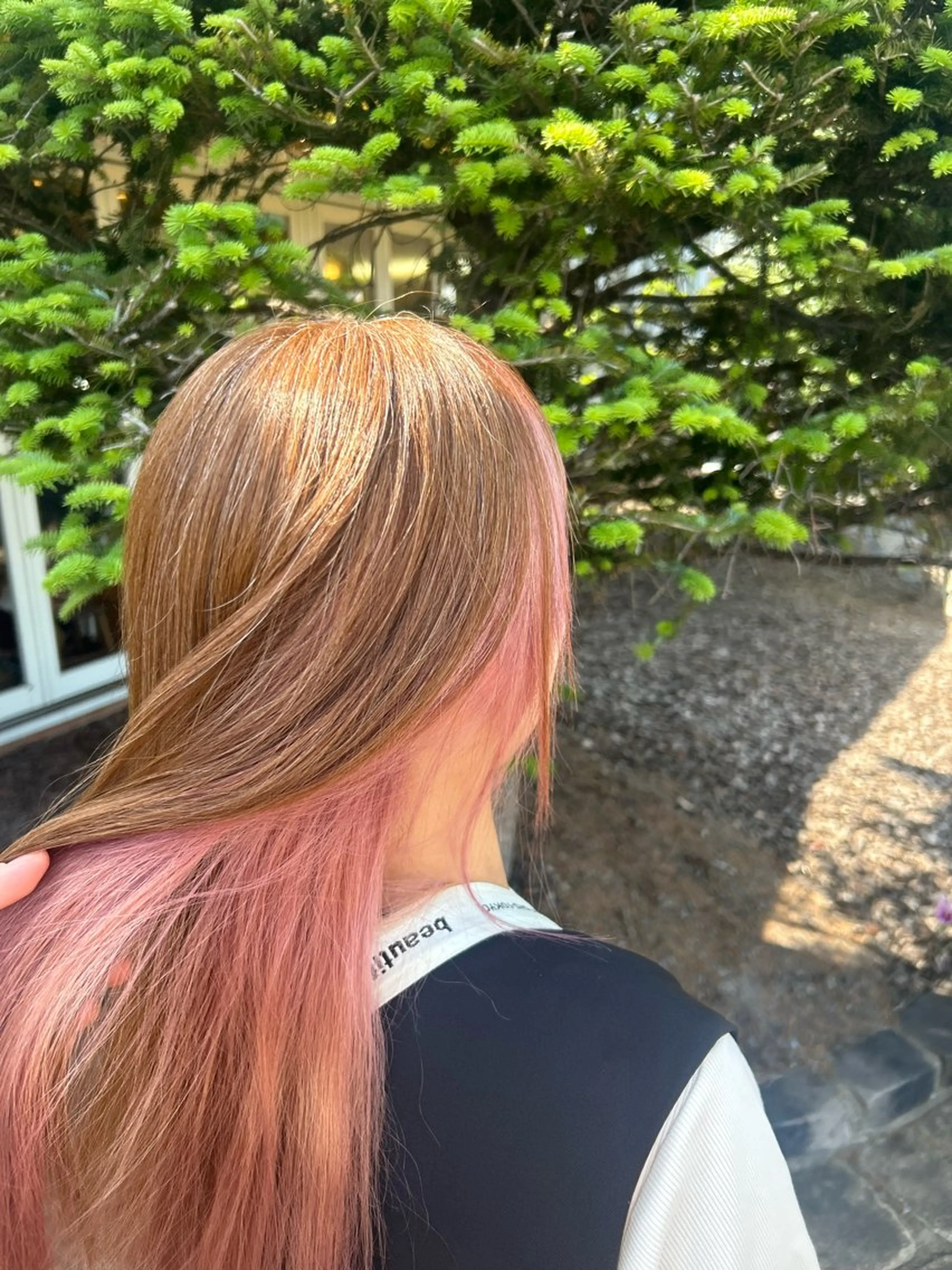 ロング カラー カット ヘアカラー Flat /rina🧸のヘアスタイル