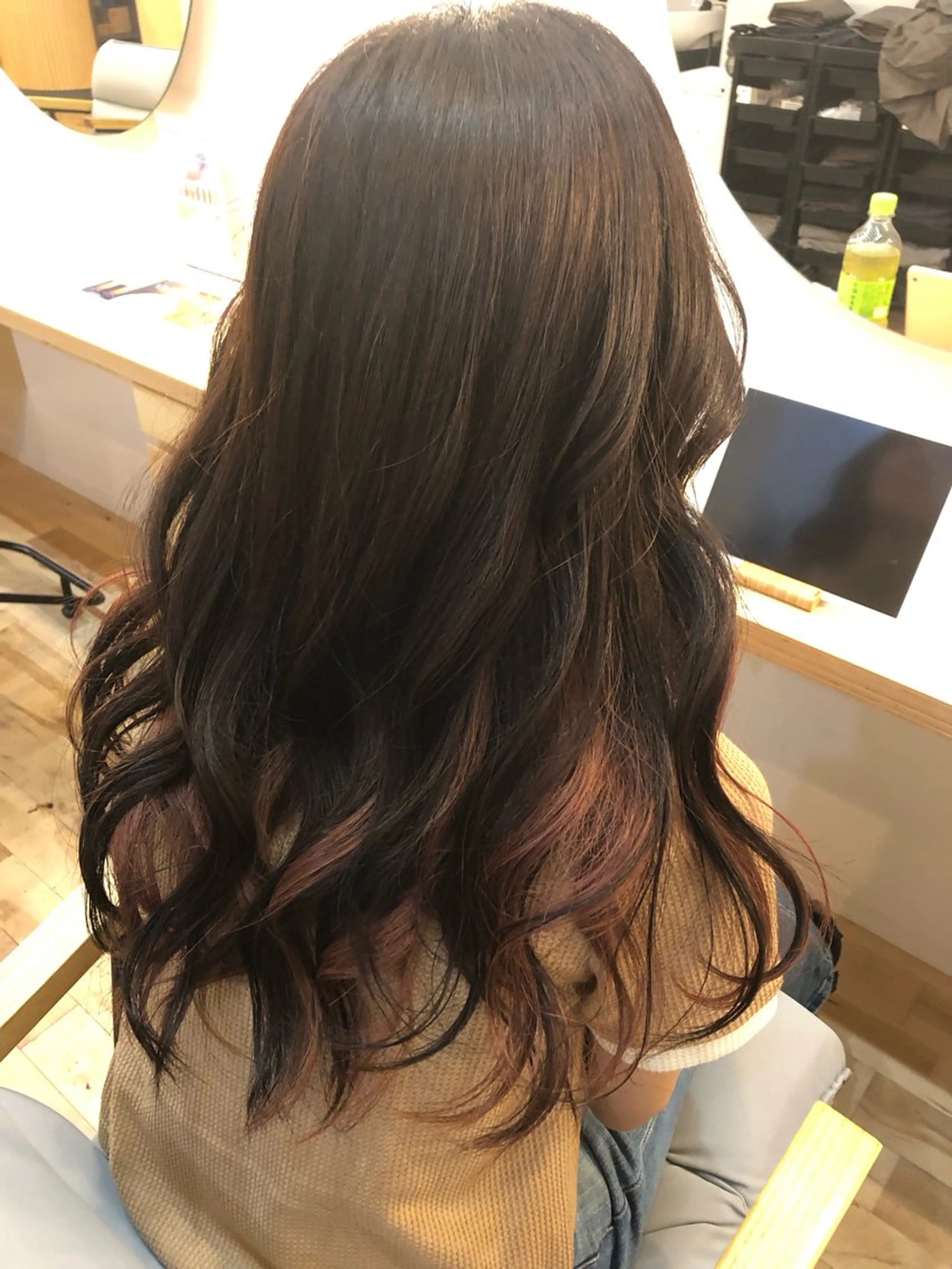 カラー 松下 颯のヘアスタイル