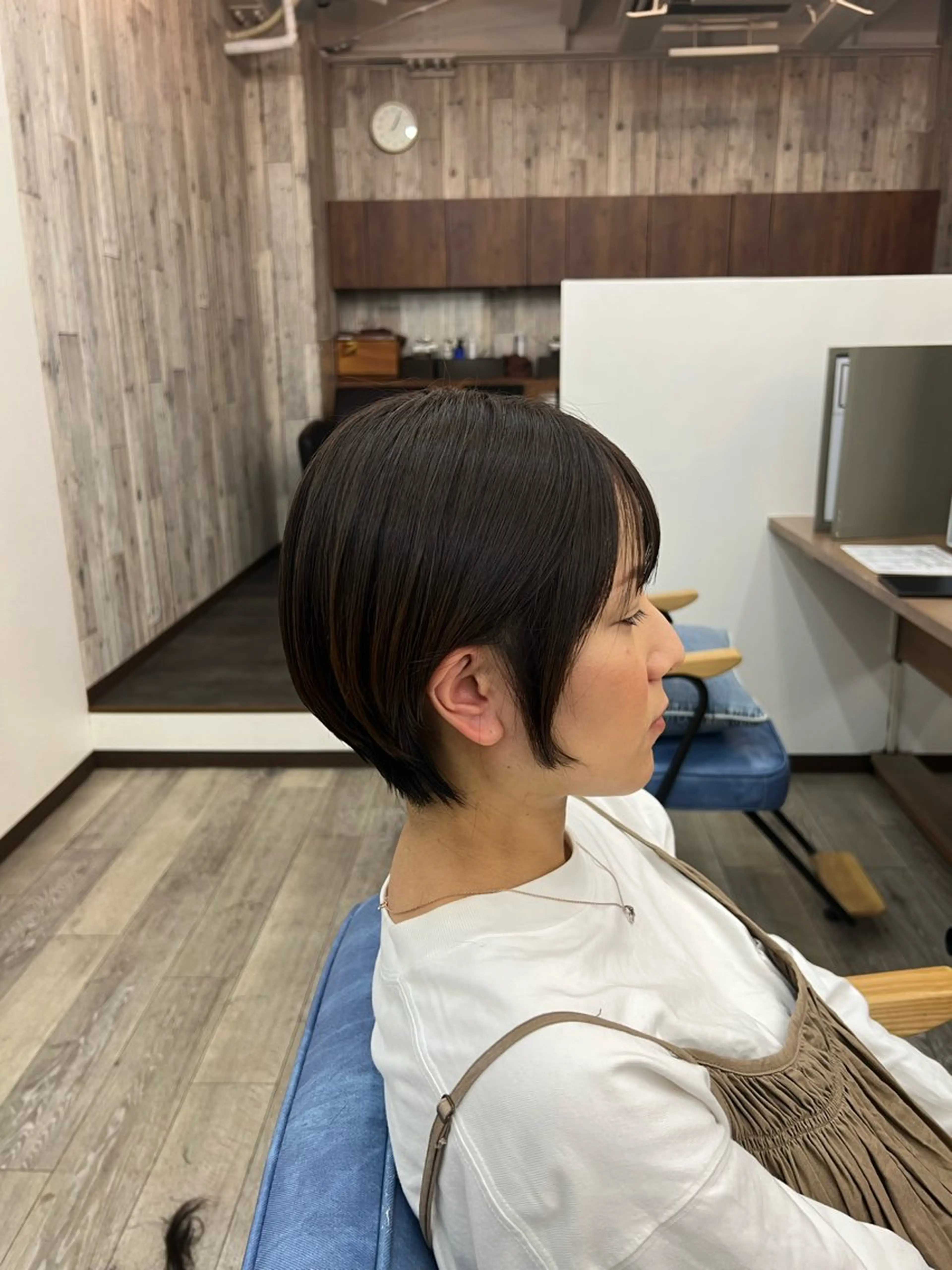 ショート カット ヘアカラー globe船橋所属・スタイリスト★今村 優太のヘアスタイル