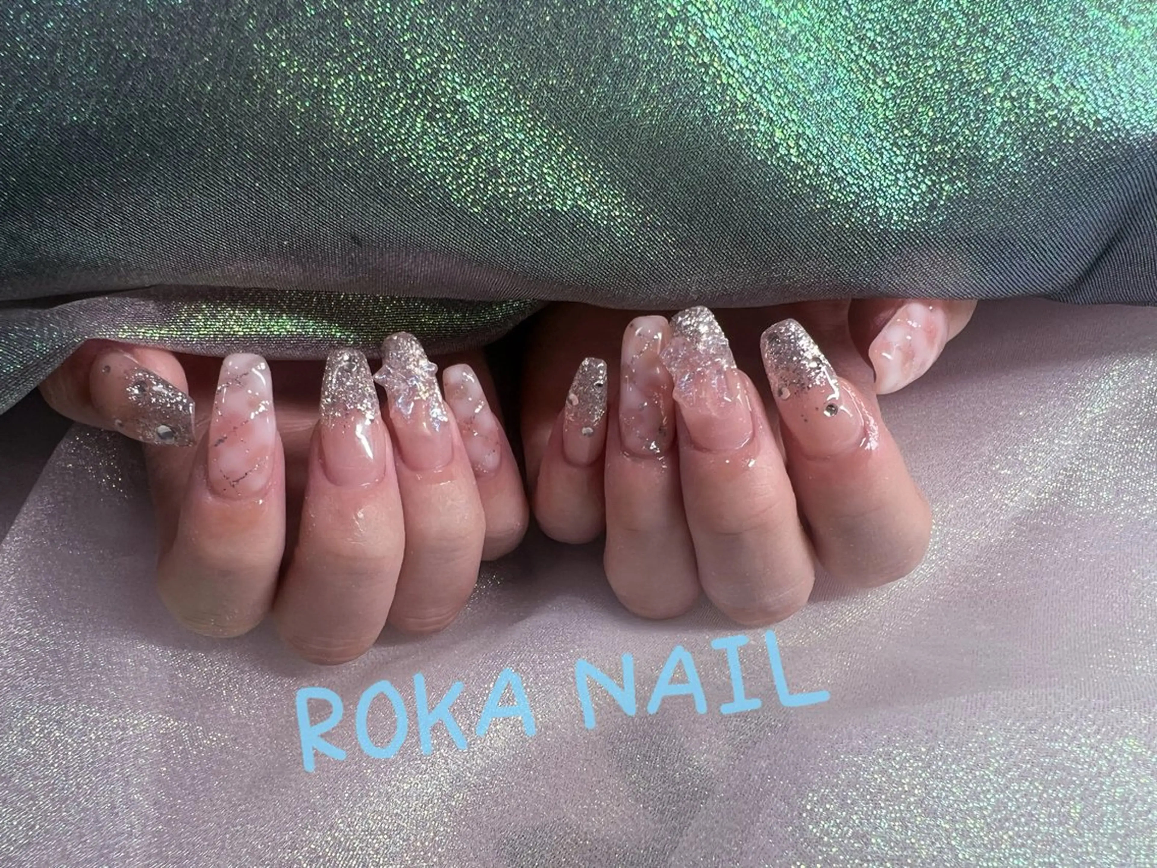 ネイル ハンドネイル 長さだし専門店 ROKANAILのネイルデザイン