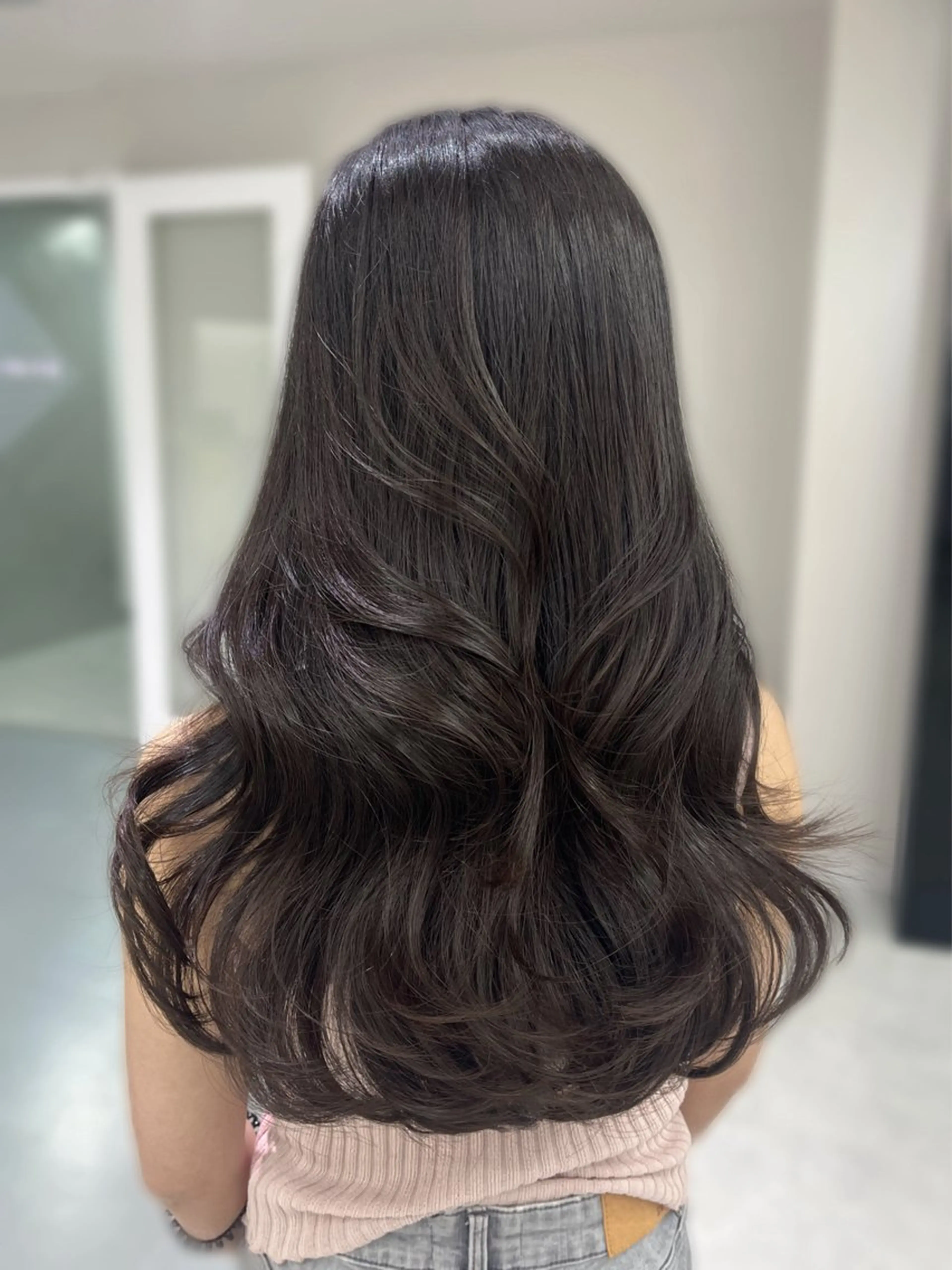 ロング 韓国風ヘア レイヤーカット Kaho🤍レイヤー ※女性限定のヘアスタイル