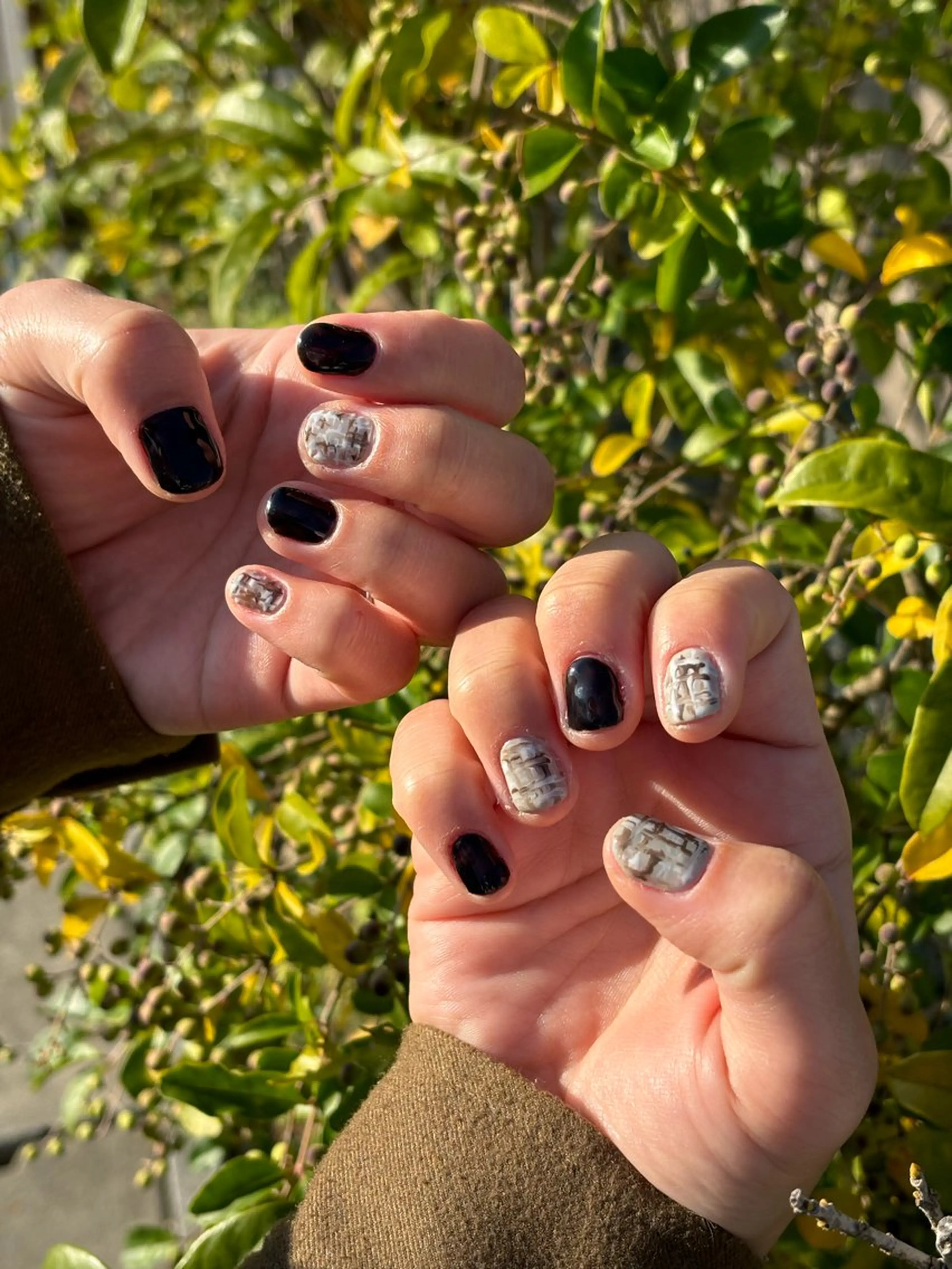 ネイル ツイードネイル nuim nailのネイルデザイン