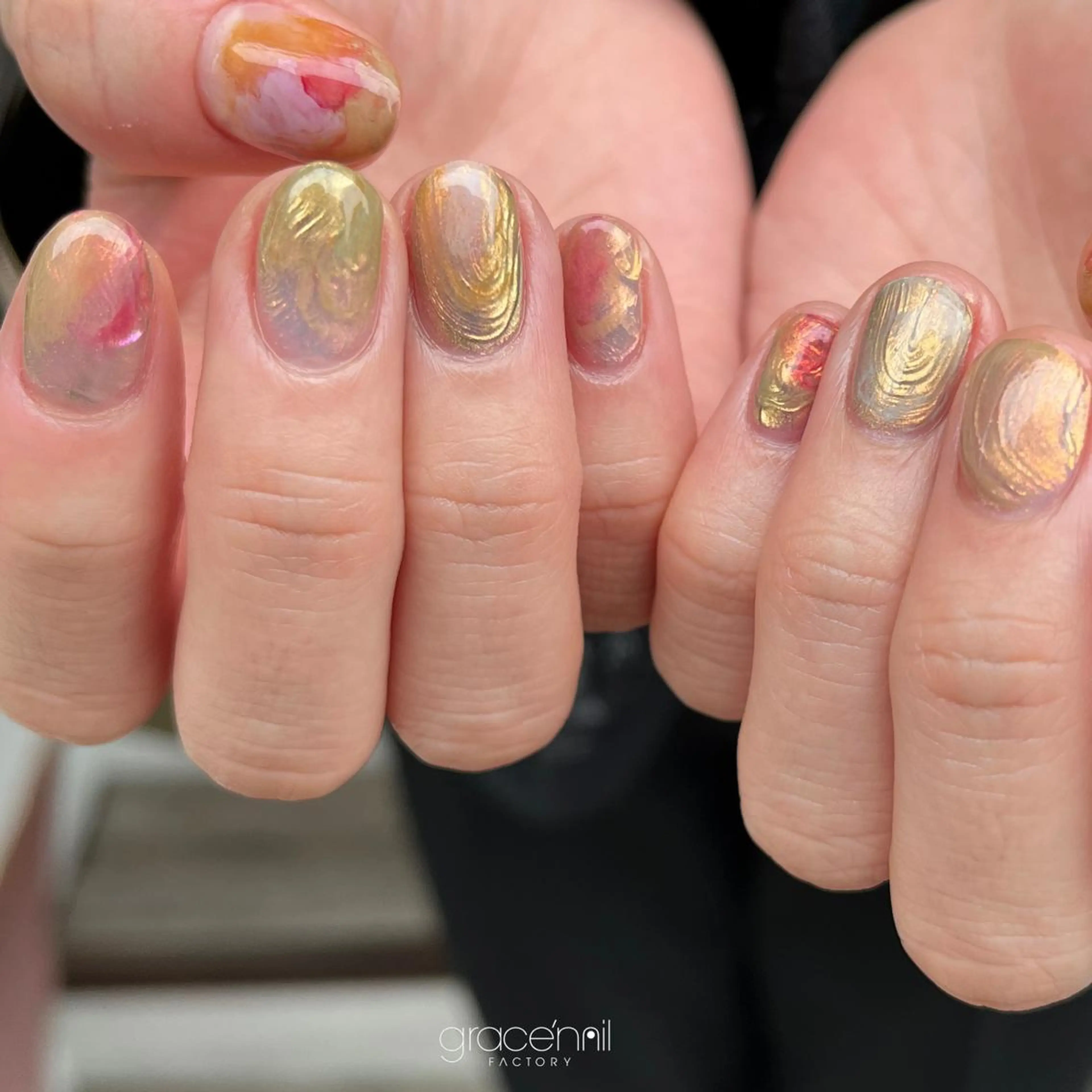 ネイル ハンドネイル gracenail factory所属・ヤマモト リカコのネイルデザイン