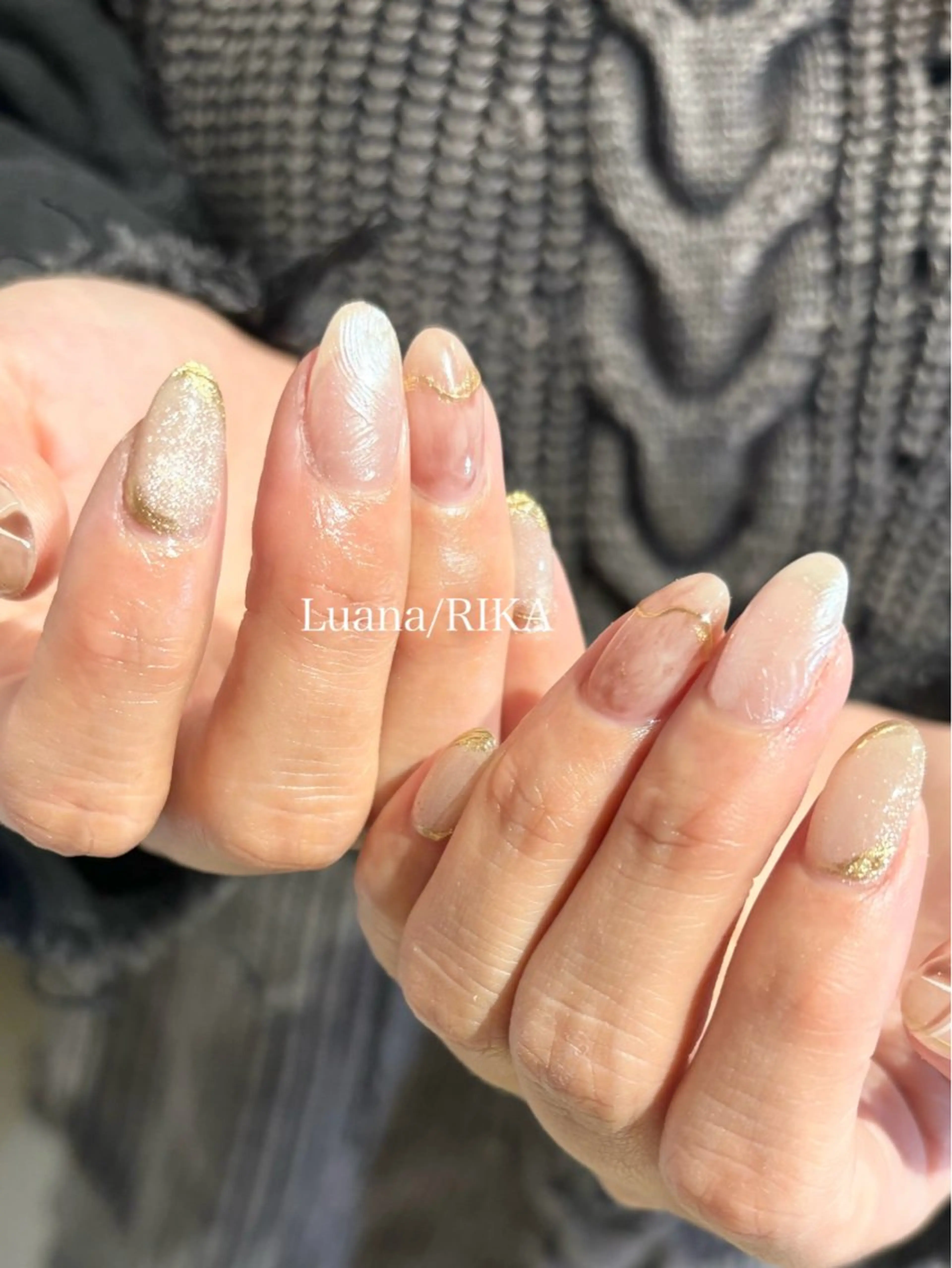 ネイル ハンドネイル Nail Salon Luana Rikaのネイルデザイン