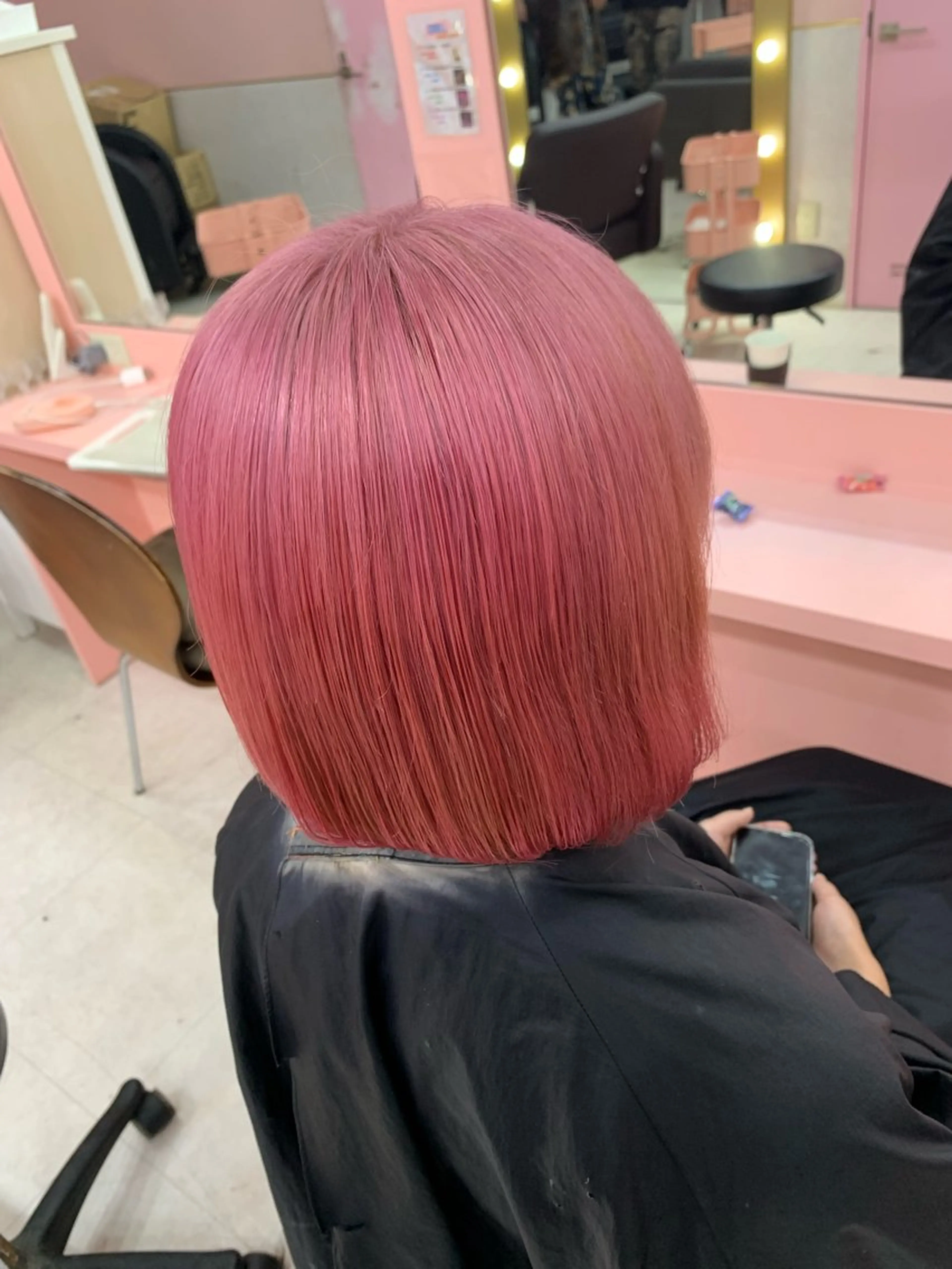 ミディアム カラー ヘアカラー トリートメント アイドル級girly 🎀Ramu🎀のヘアスタイル