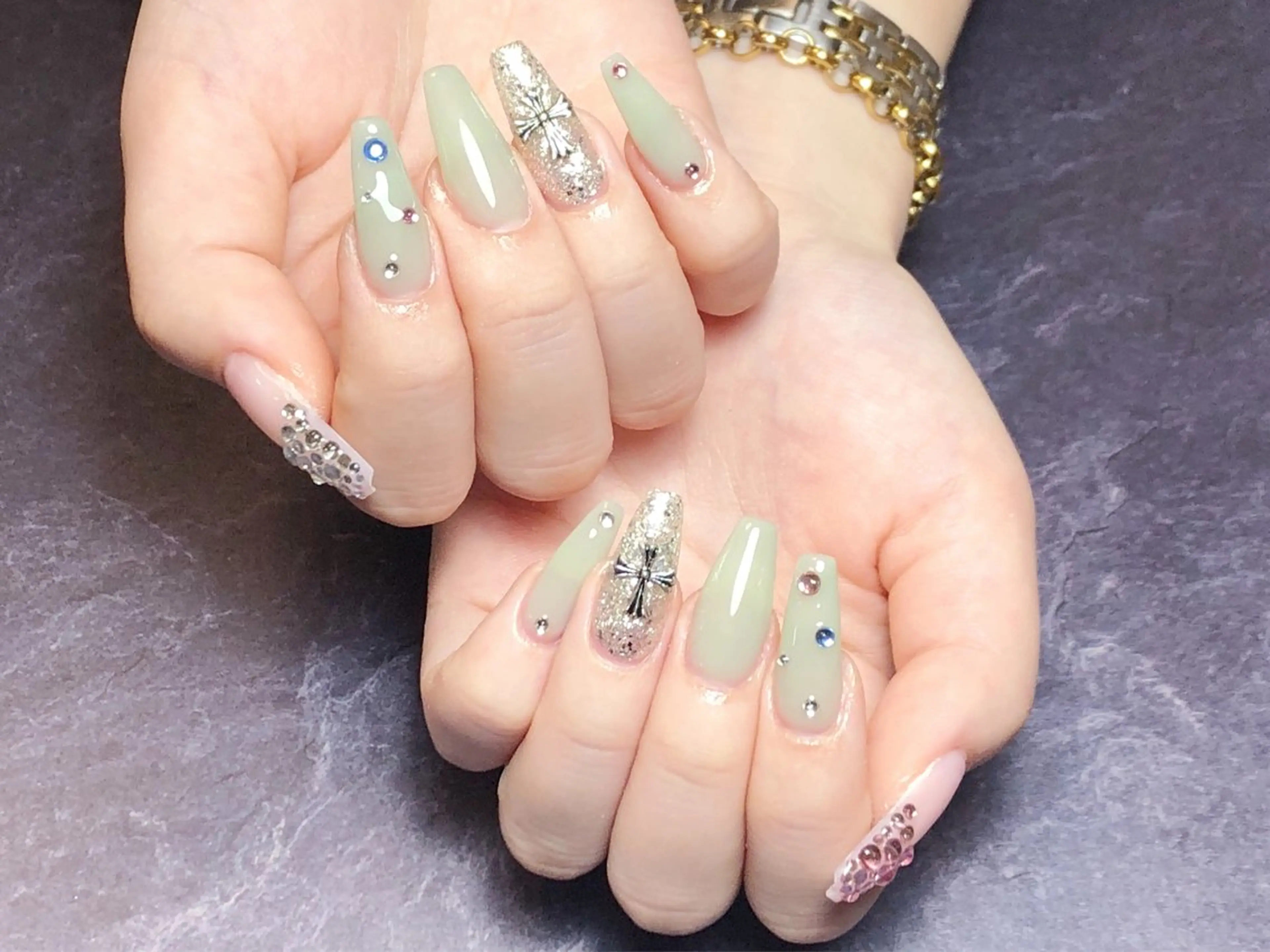 ネイル ハンドネイル 🐈yun nail ソン🐈のネイルデザイン