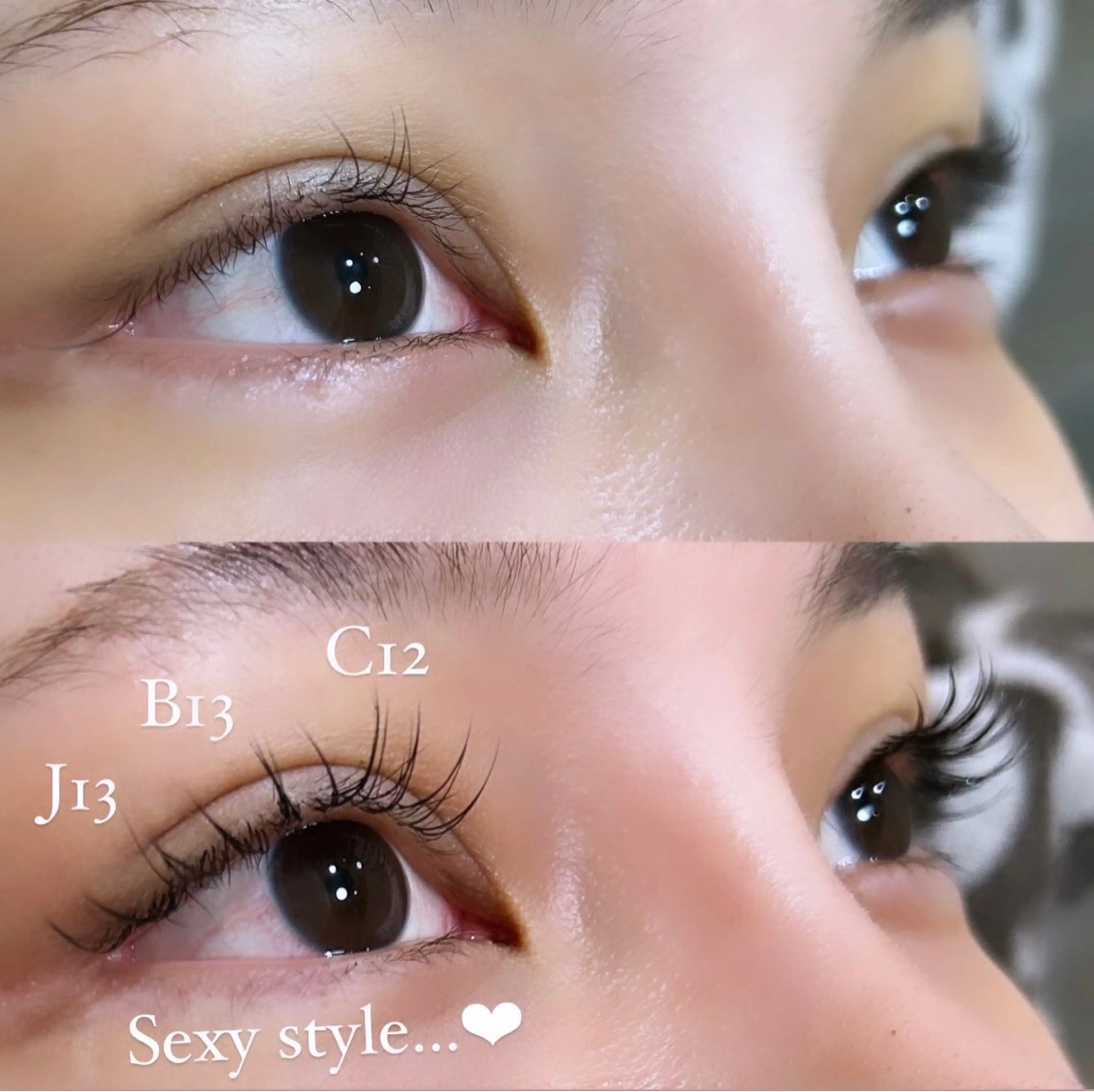 マツエク・マツパ Bカール Cカール Jカール ミンク セクシー 🩷ྀི中村 ほのか🧸🌷のヘアスタイル