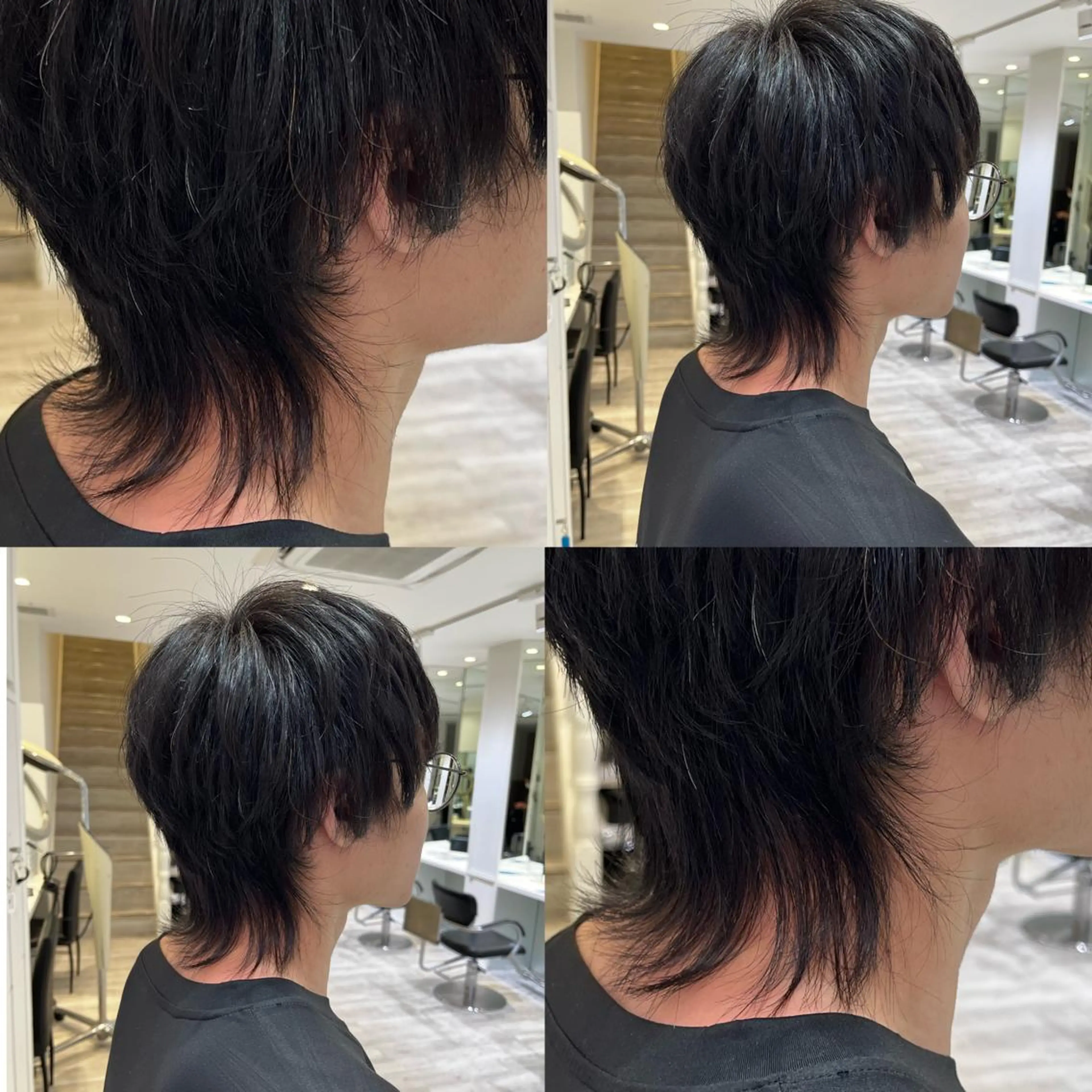 メンズ メンズウルフカット ウルフカット カット mahiro 🦎のヘアスタイル