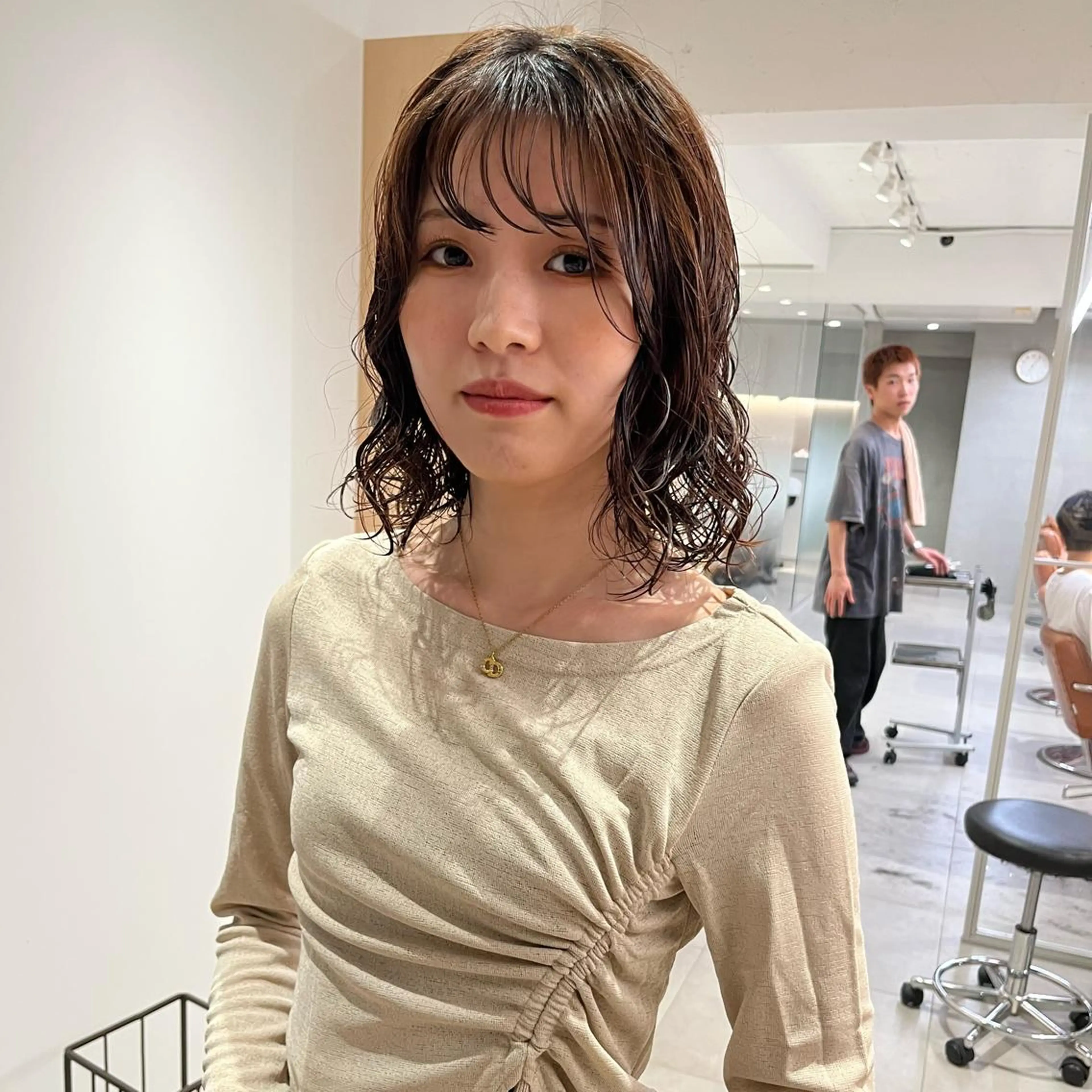 ミディアム パーマ お洒落パーマ/ボブ ❄️Tomoka❄️のヘアスタイル