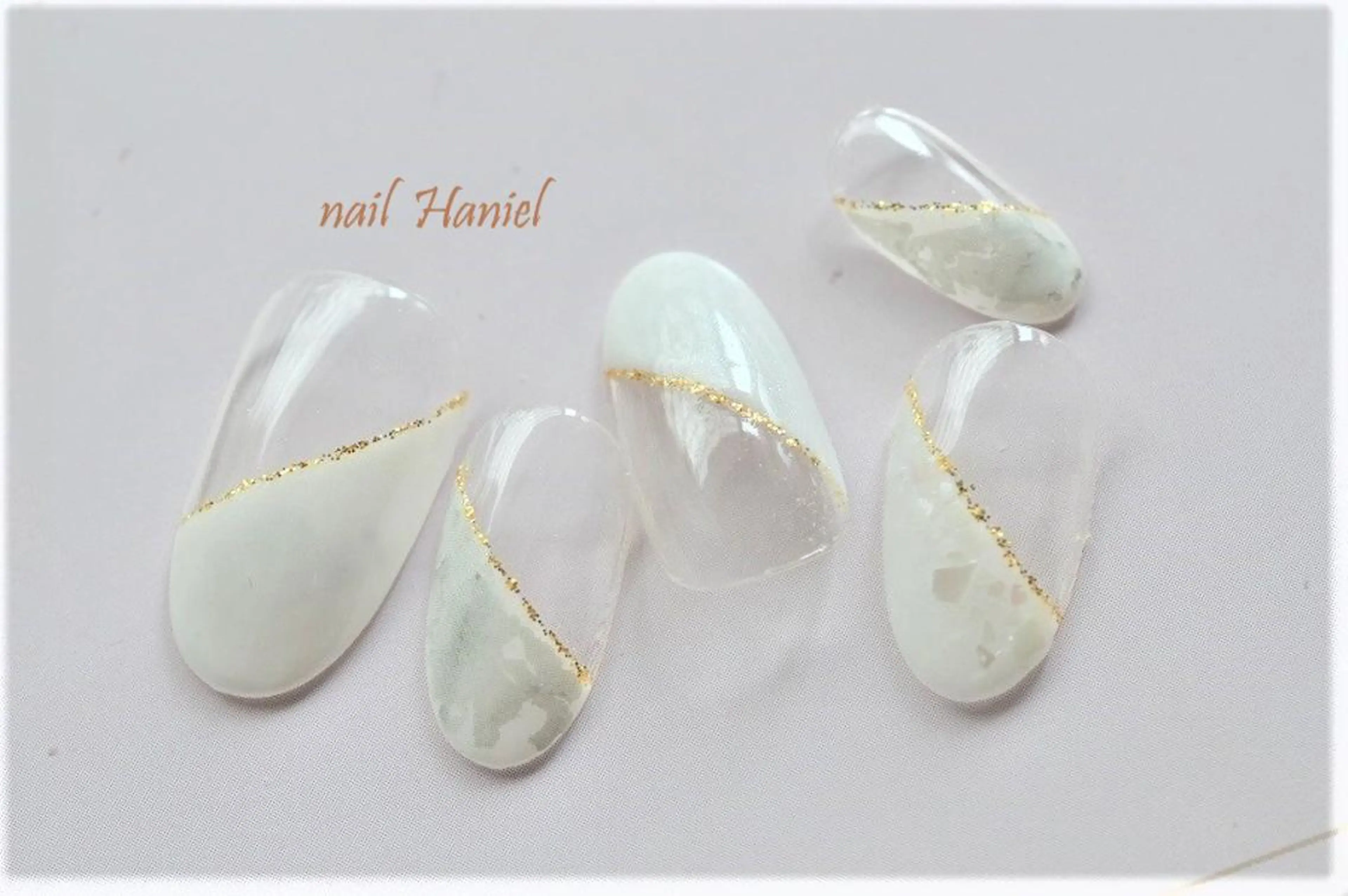 ネイル アートネイル フットネイル ジェルネイル パラジェル 夏ネイル nail Haniel所属・半蔵門サロンハニエル 魅神 ちよのネイルデザイン