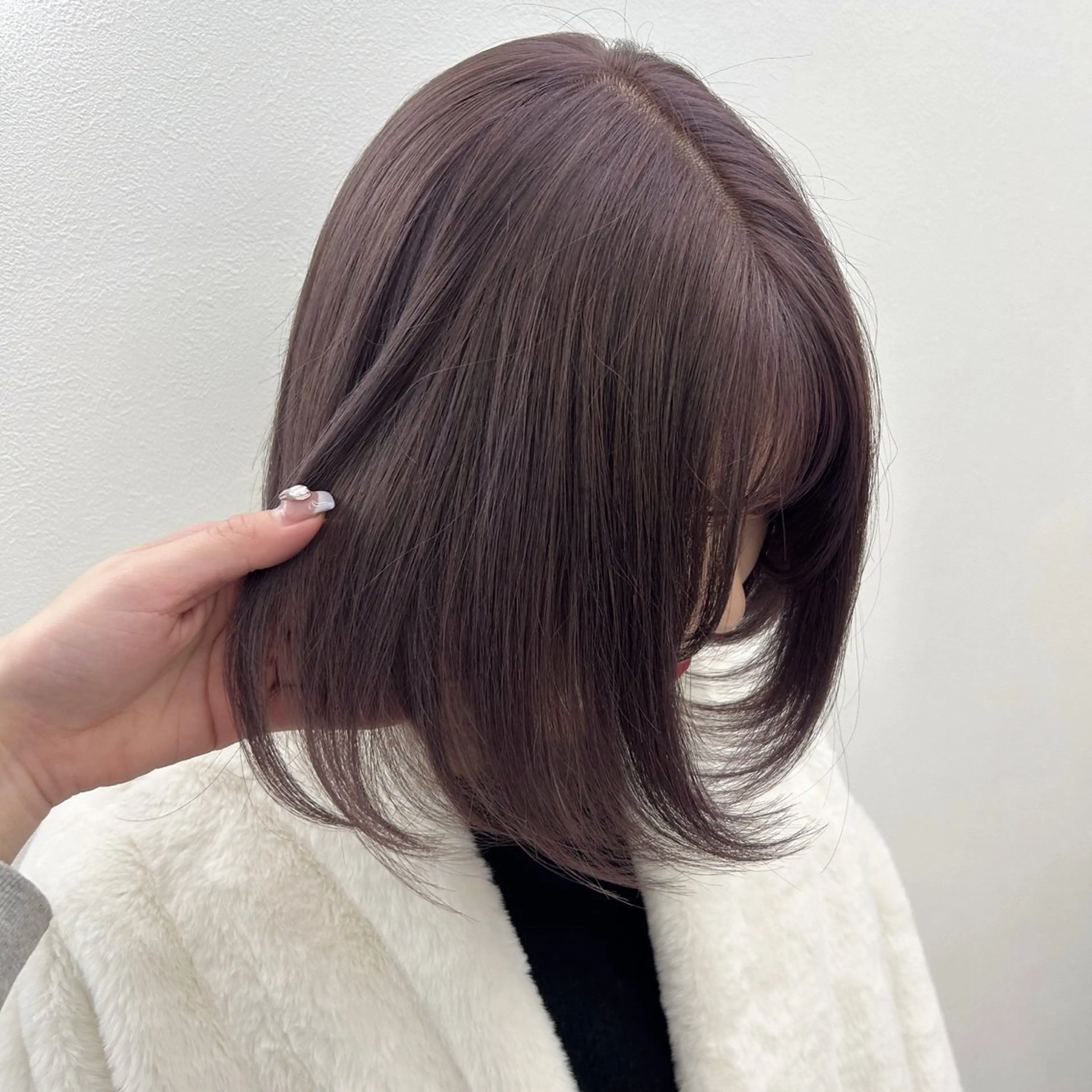 ミディアム ヘアカラー トリートメント 淡色ラベンダー♡ ニーナ🎀🦙のヘアスタイル
