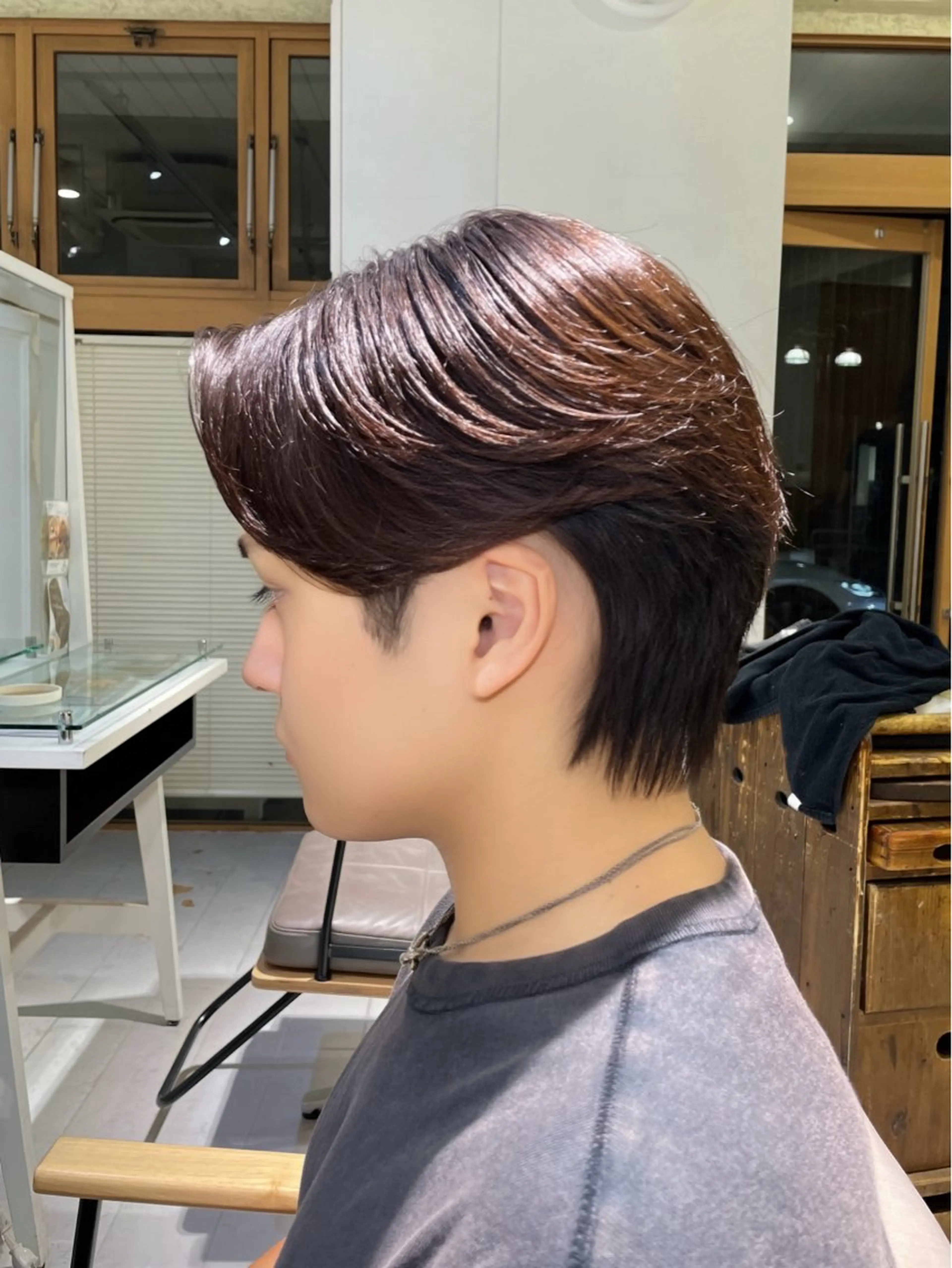 🪞【Nuance Perm】ニュアンスパーマ＋カット＋眉カット　¥9000の写真