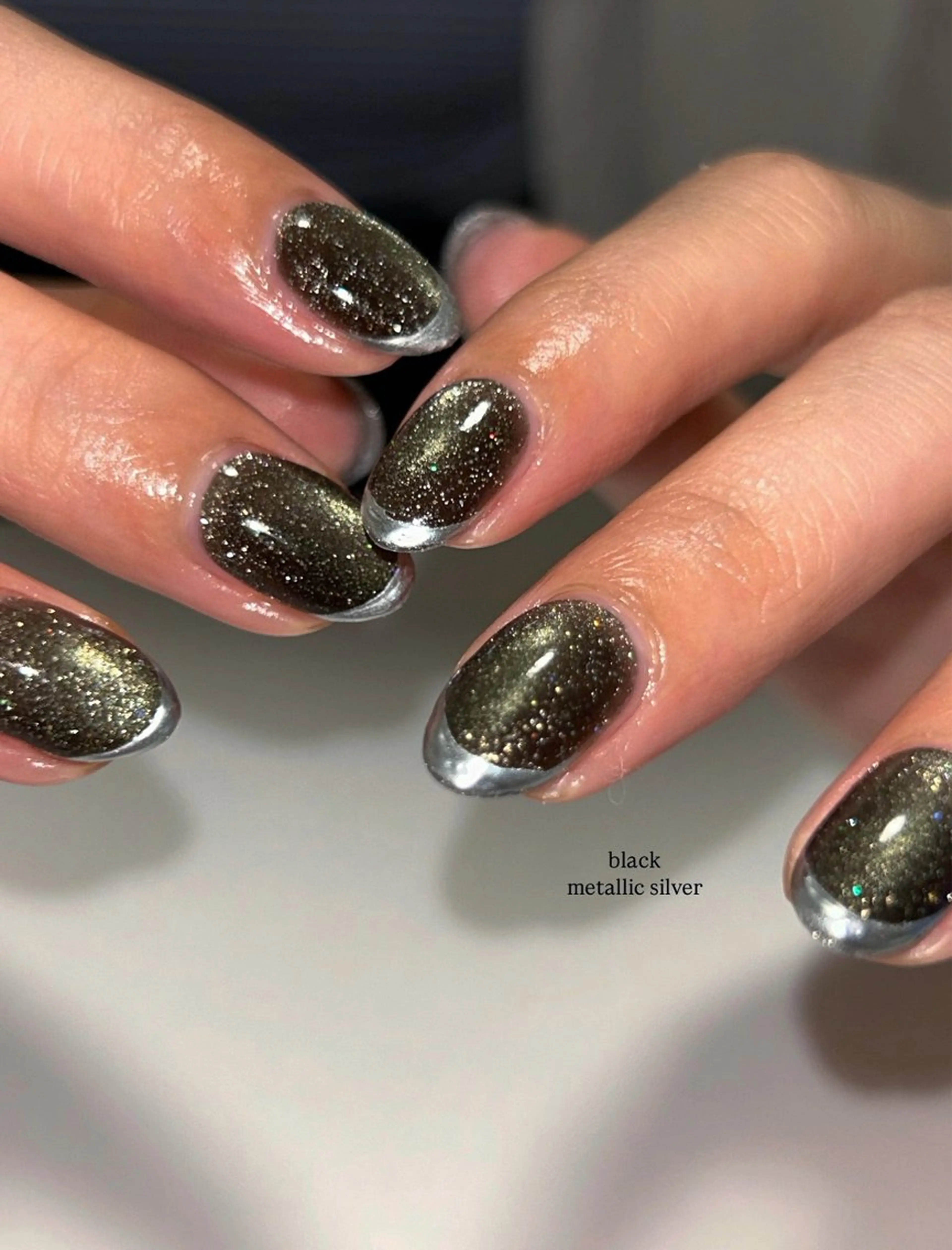 ネイル マグネットネイル nailstudio EN-エン- RUIのネイルデザイン