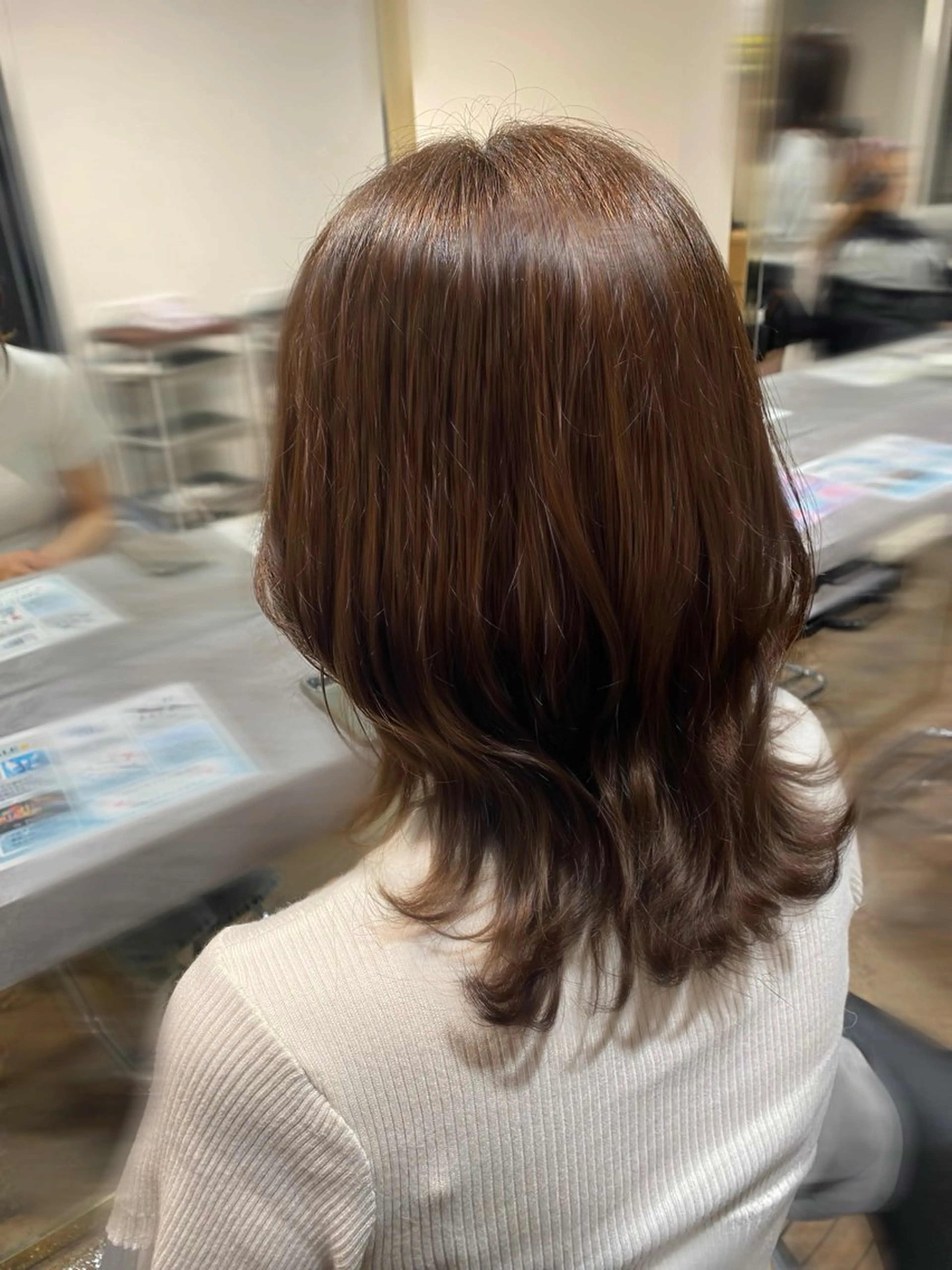 ミディアム カラー 無料カラーモデル 🎀リコ🎀のヘアスタイル