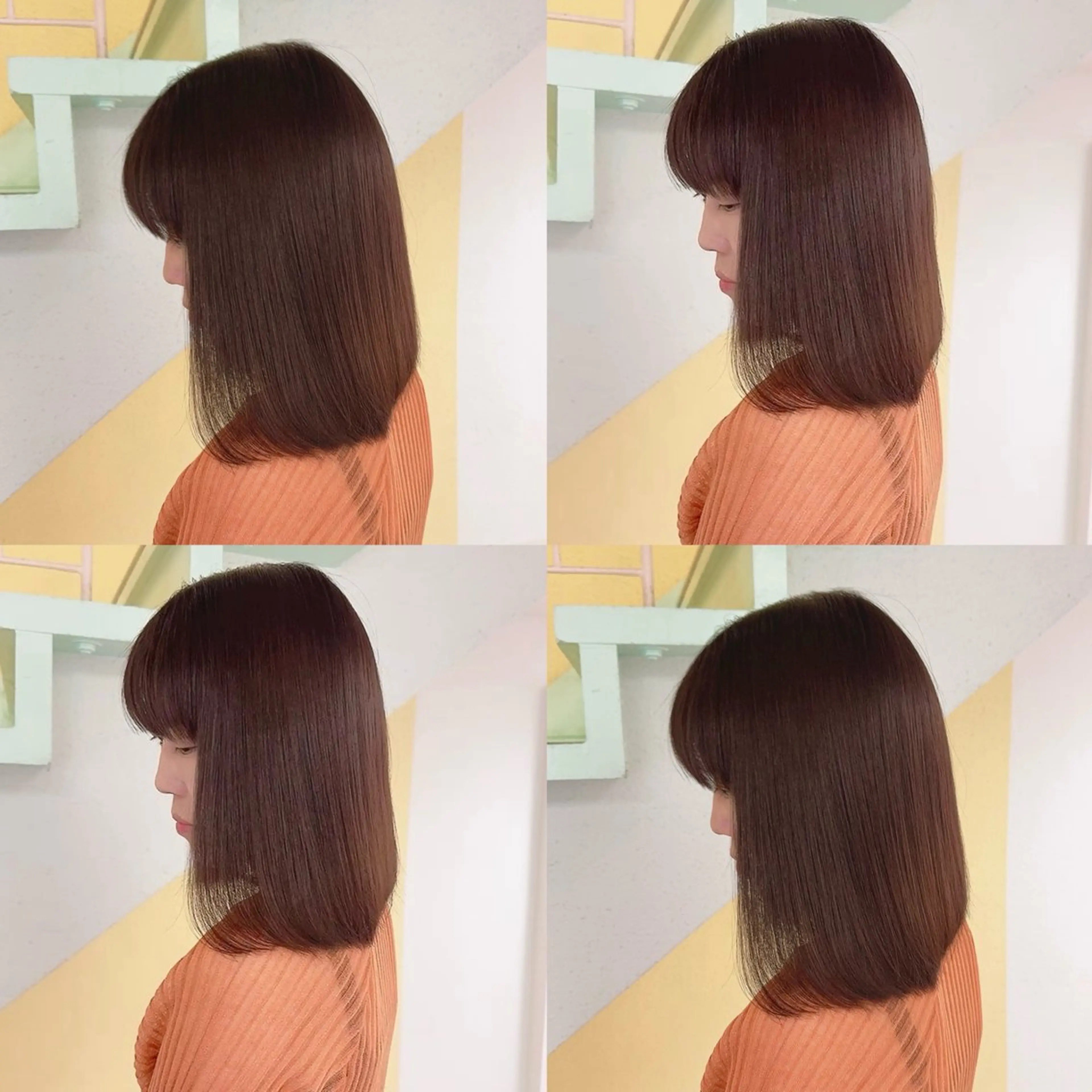 カラー ヘアカラー トリートメント 渋谷:インナーカラー ／🍒エリカ🍒のヘアスタイル