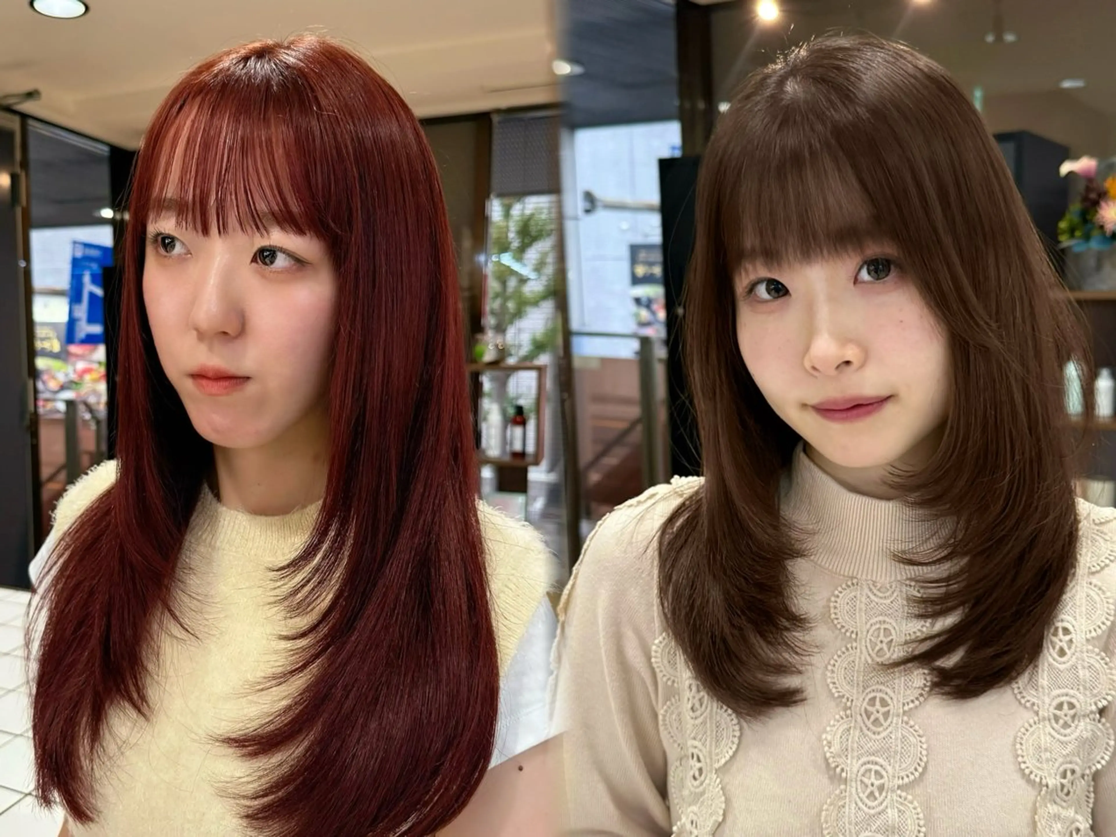 ロング レイヤーカット 宮嶋 蓮のヘアスタイル