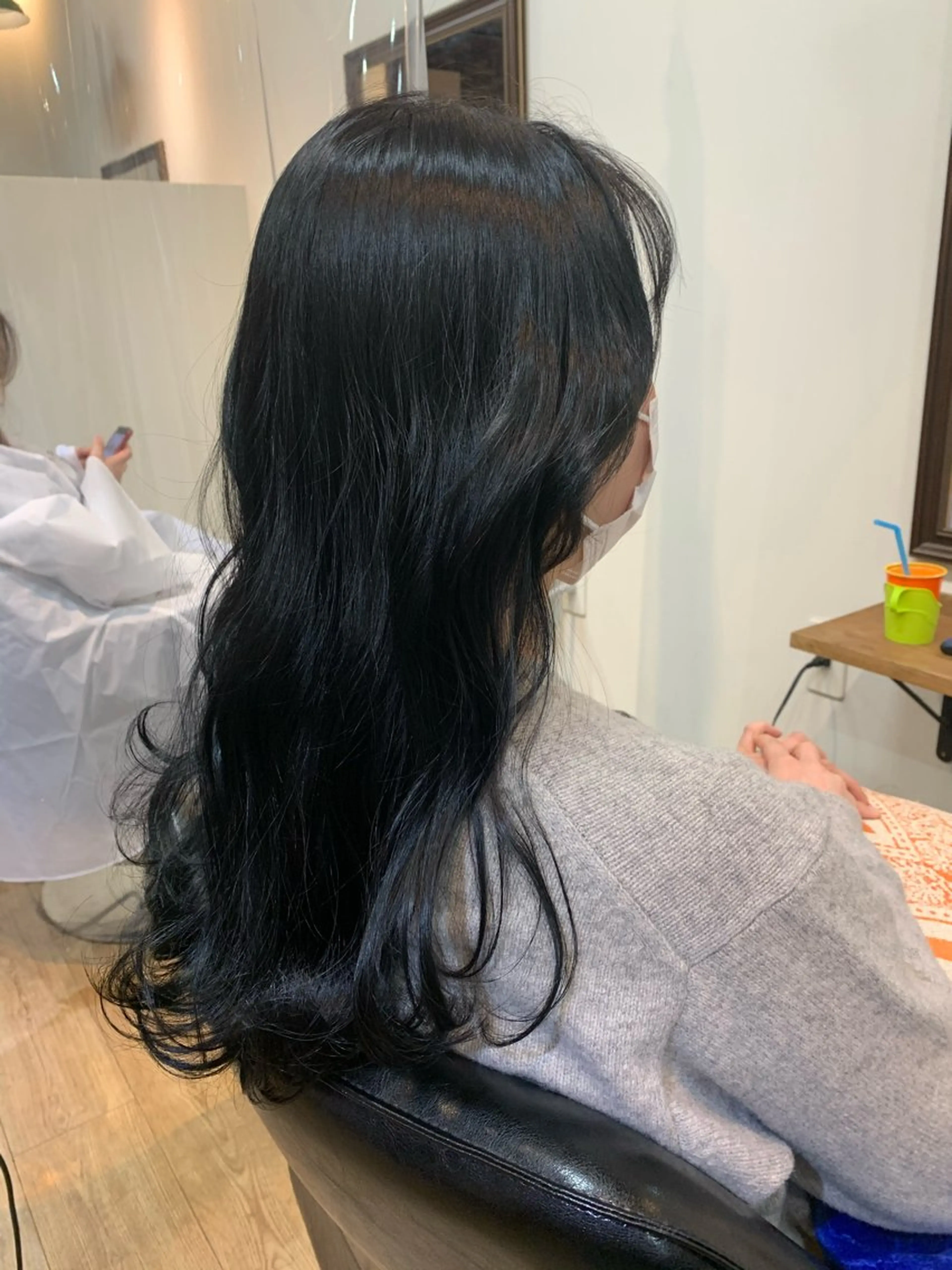 ロング カラー ヘアカラー メンズパーマ✨️村越 雄斗のヘアスタイル