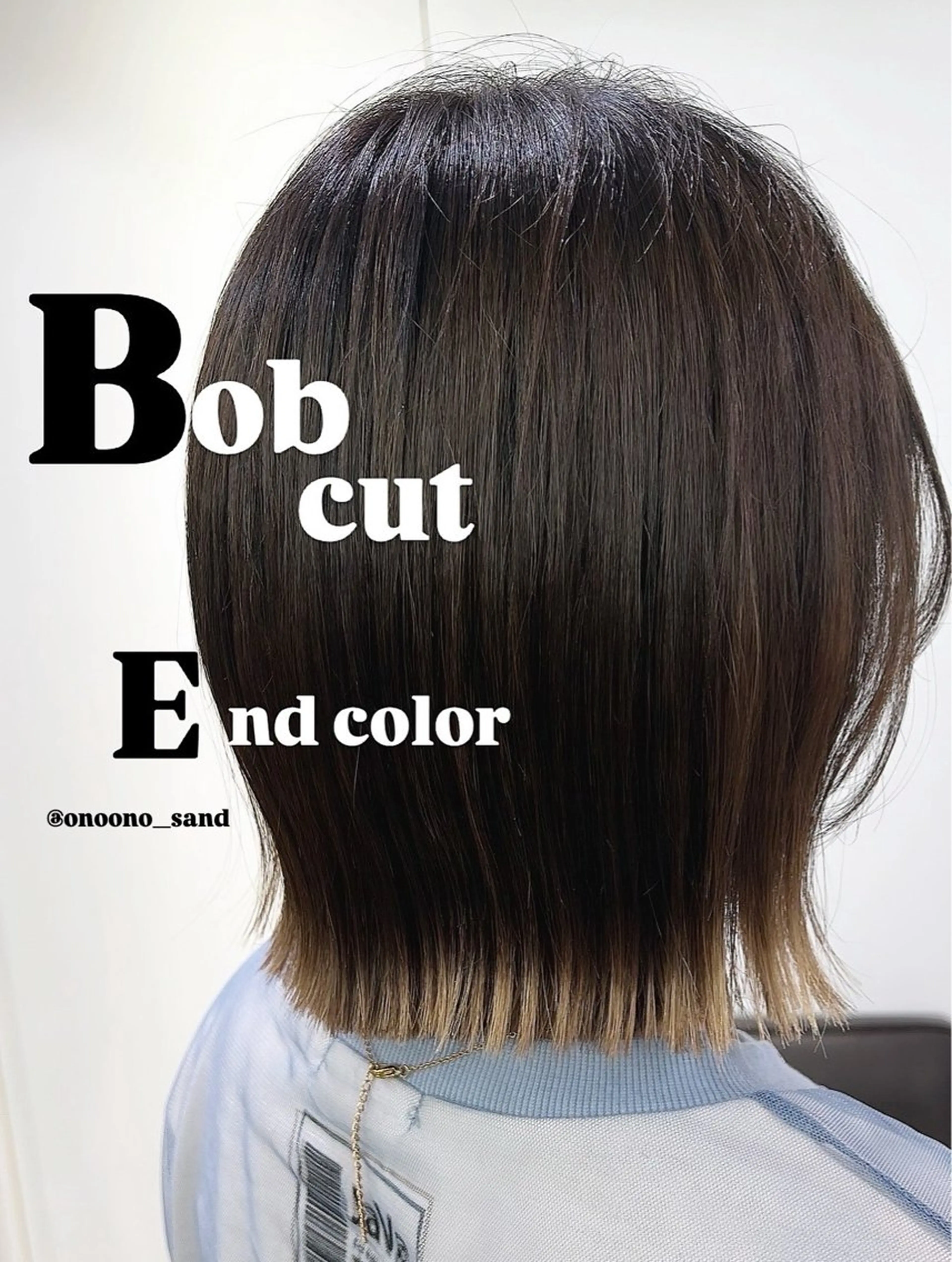 ショート 表参道パツッとボブ 美容師♡ゆいかのヘアスタイル