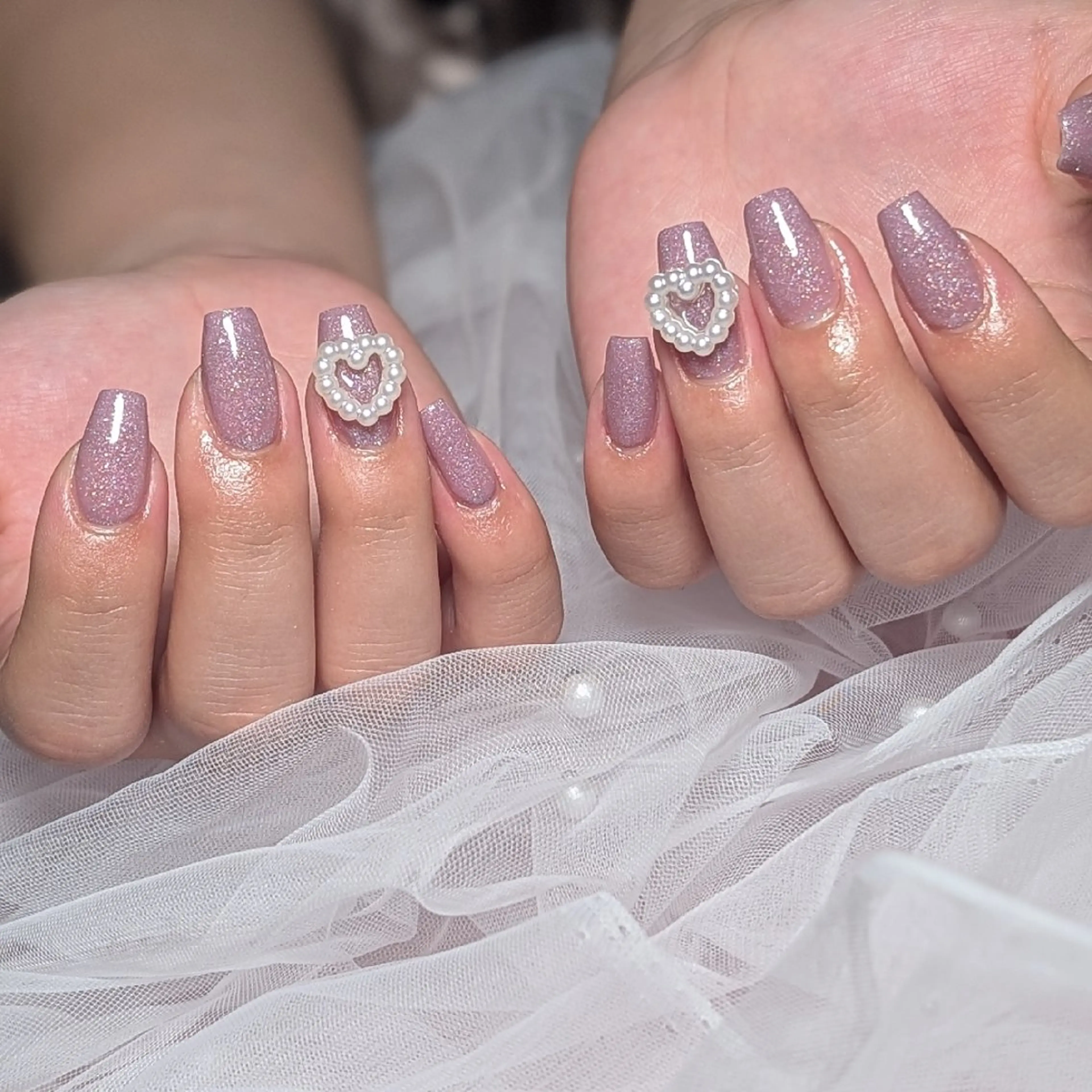 ネイル 長さ出し ハンドネイル MI KUのネイルデザイン