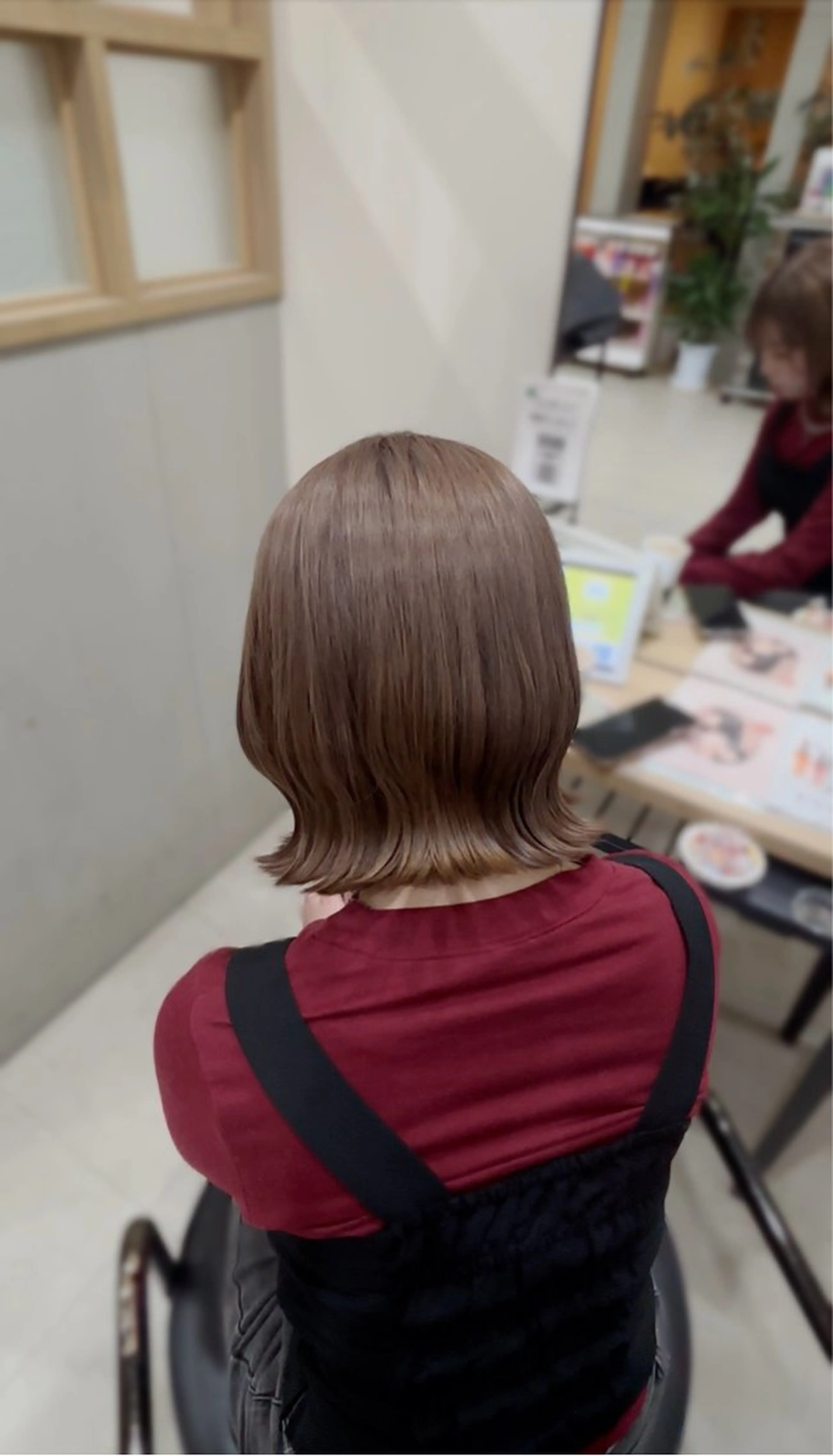 カラー 透明感カラー ヘアカラー トリートメント 🎀ᩚ透明感カラー| ベージュカラー🧸のヘアスタイル