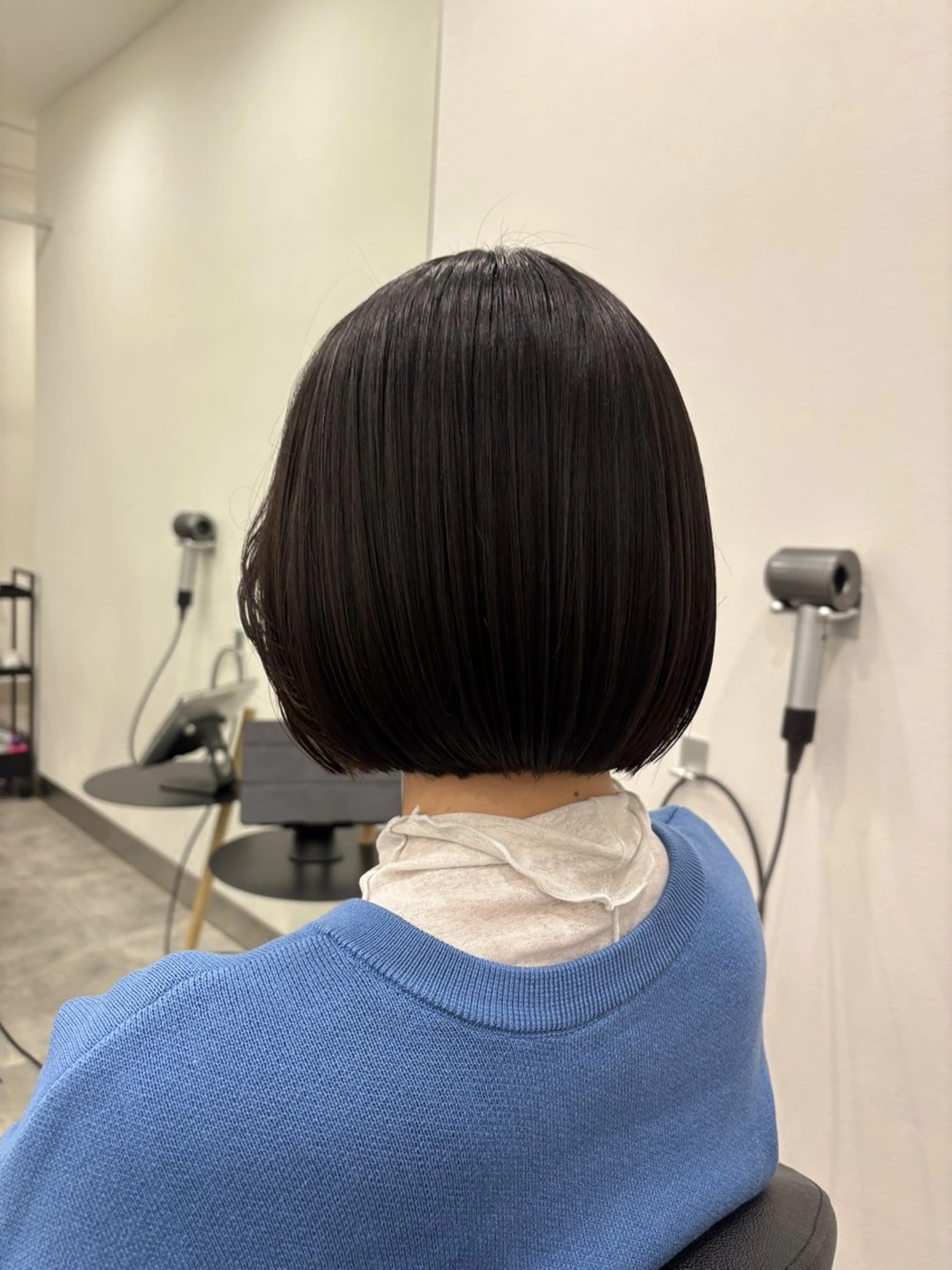ショート カラー ブリーチ ケアブリーチ ボブ 韓国風ヘア レイヤーカット カット 💝似合わせカット& カラーＵｒｕｎａ💝のヘアスタイル