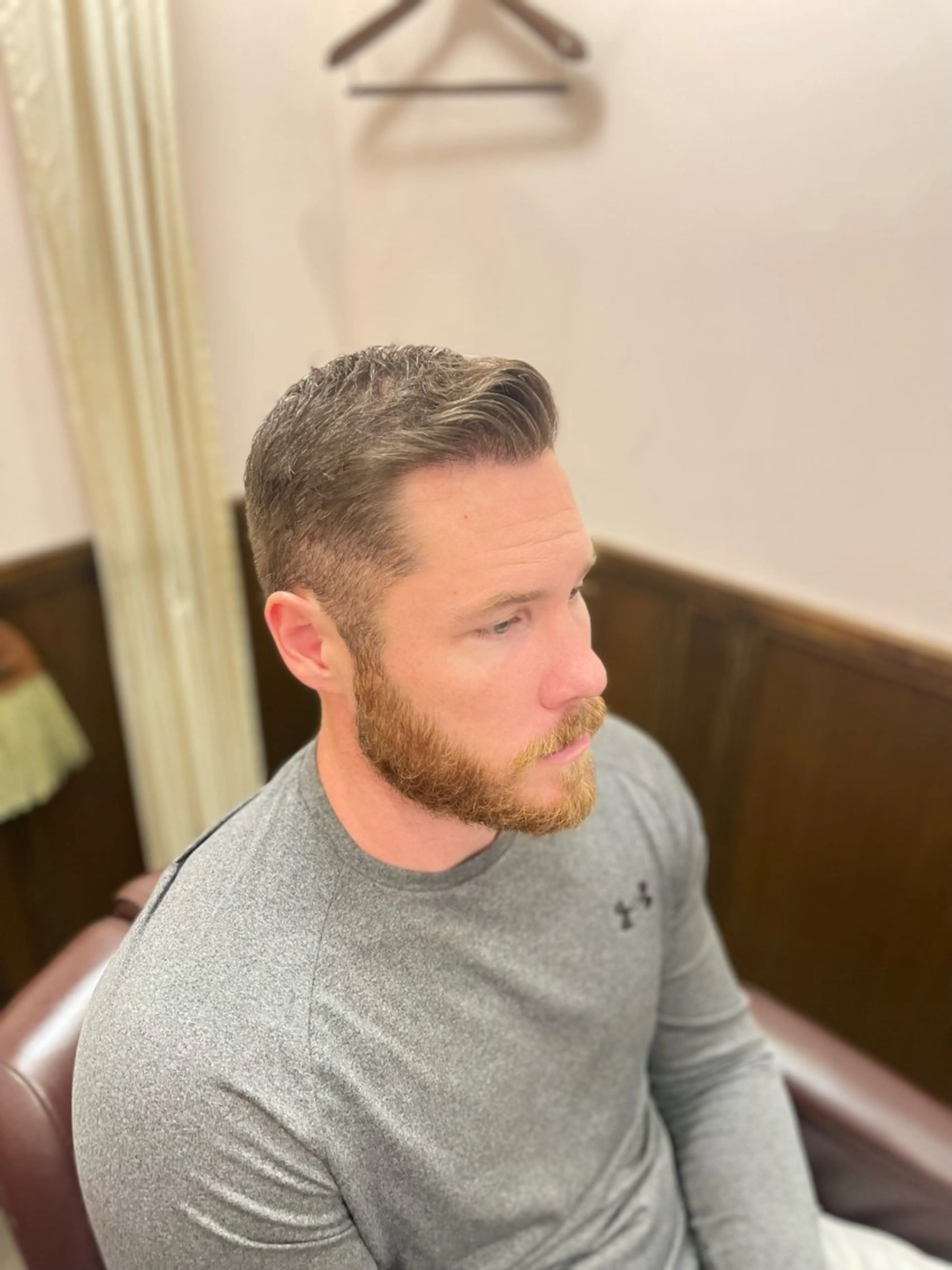 ショート メンズ ショートヘア BARBER Re所属・副島 拓音のヘアスタイル