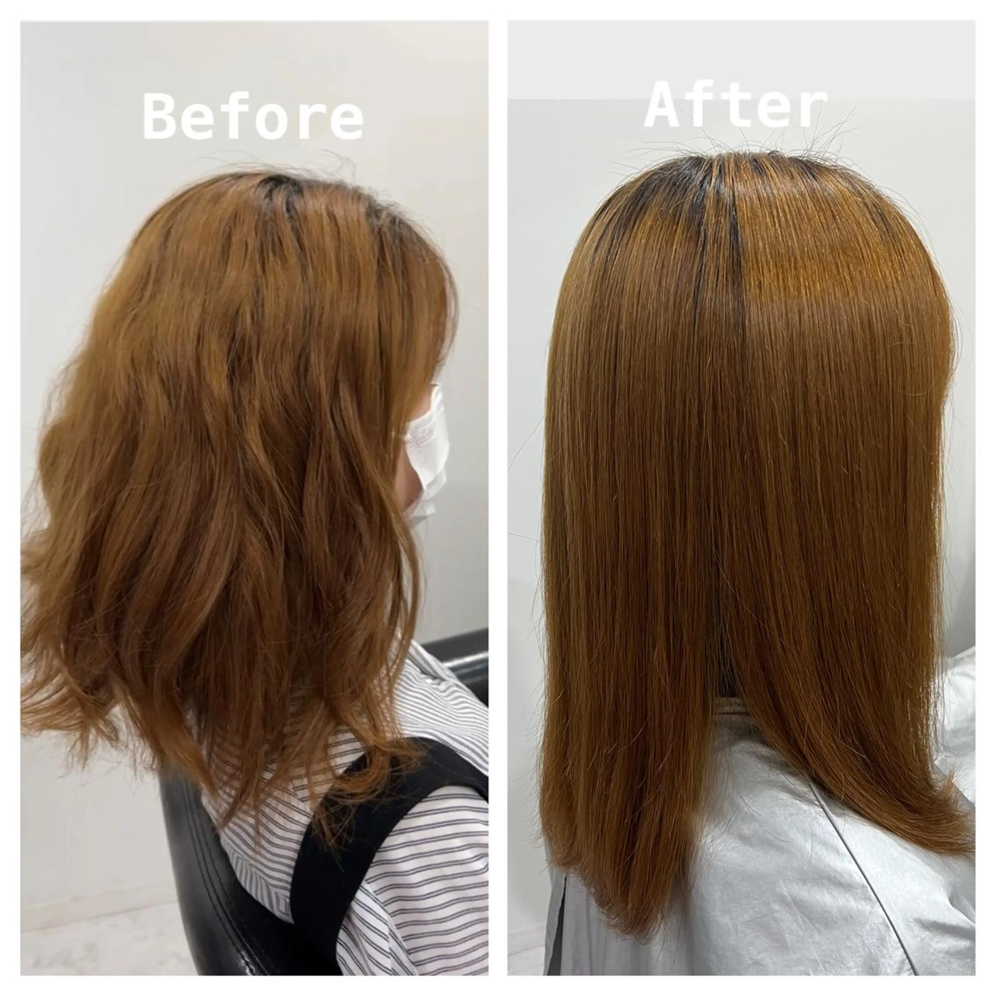 ロング くせ毛 縮毛矯正 飛田 楓信のヘアスタイル