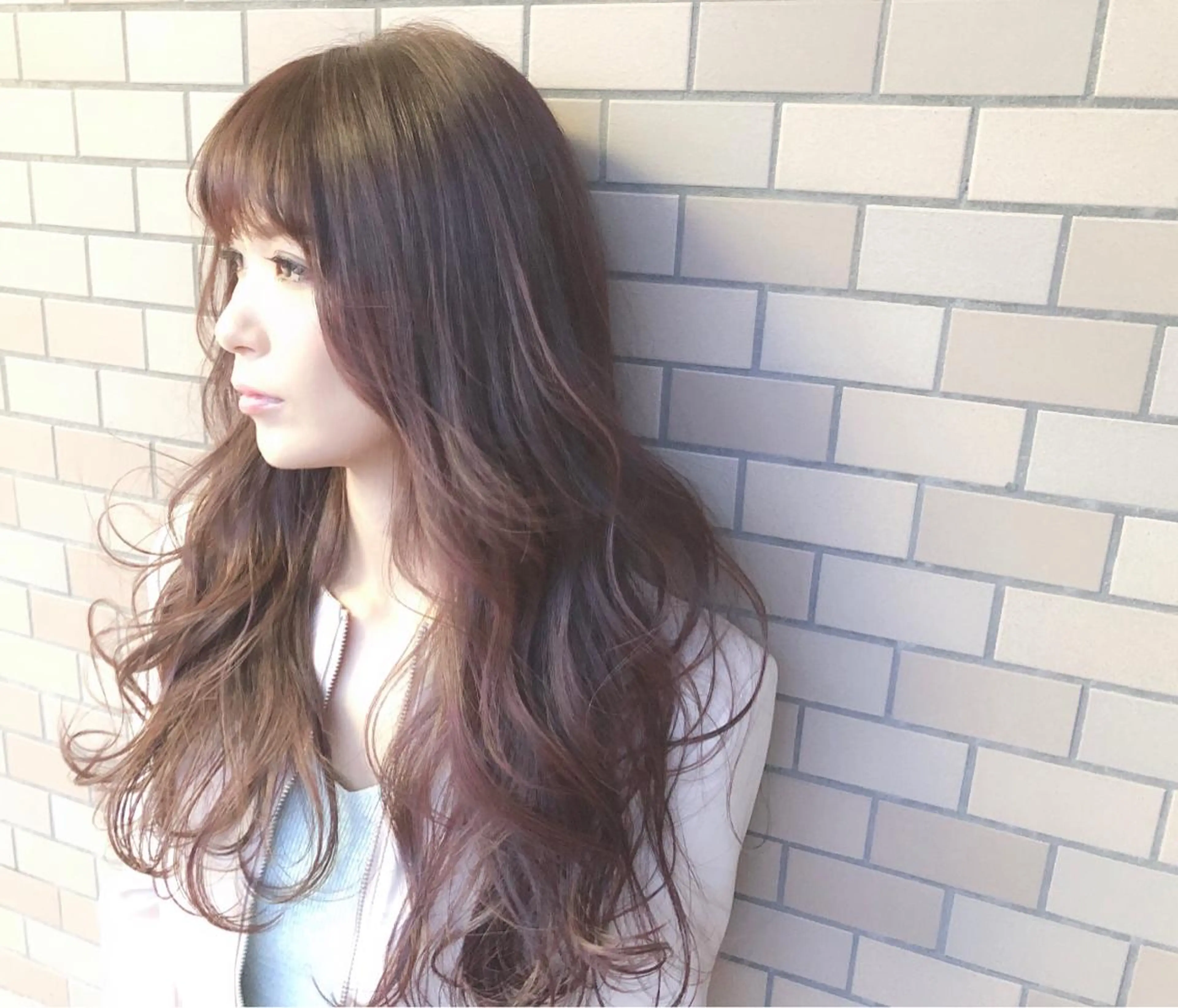 ロング カラー 小森 拓哉のヘアスタイル
