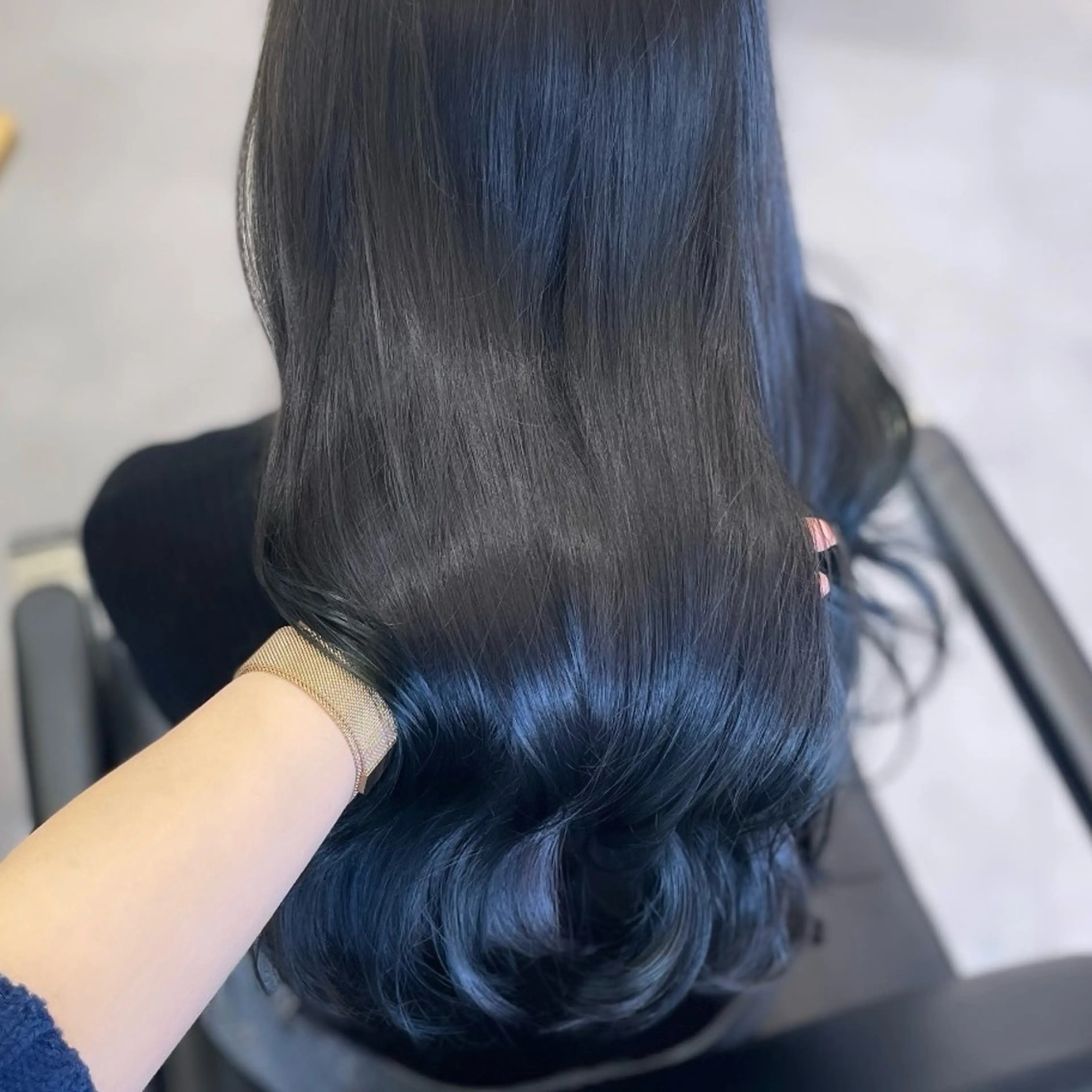 ロング カラー グレージュ オリーブグレージュ オリーブグレー 髪質改善 カット ヘアカラー Rui/透明感カラー 暖色/レイヤーカットのヘアスタイル