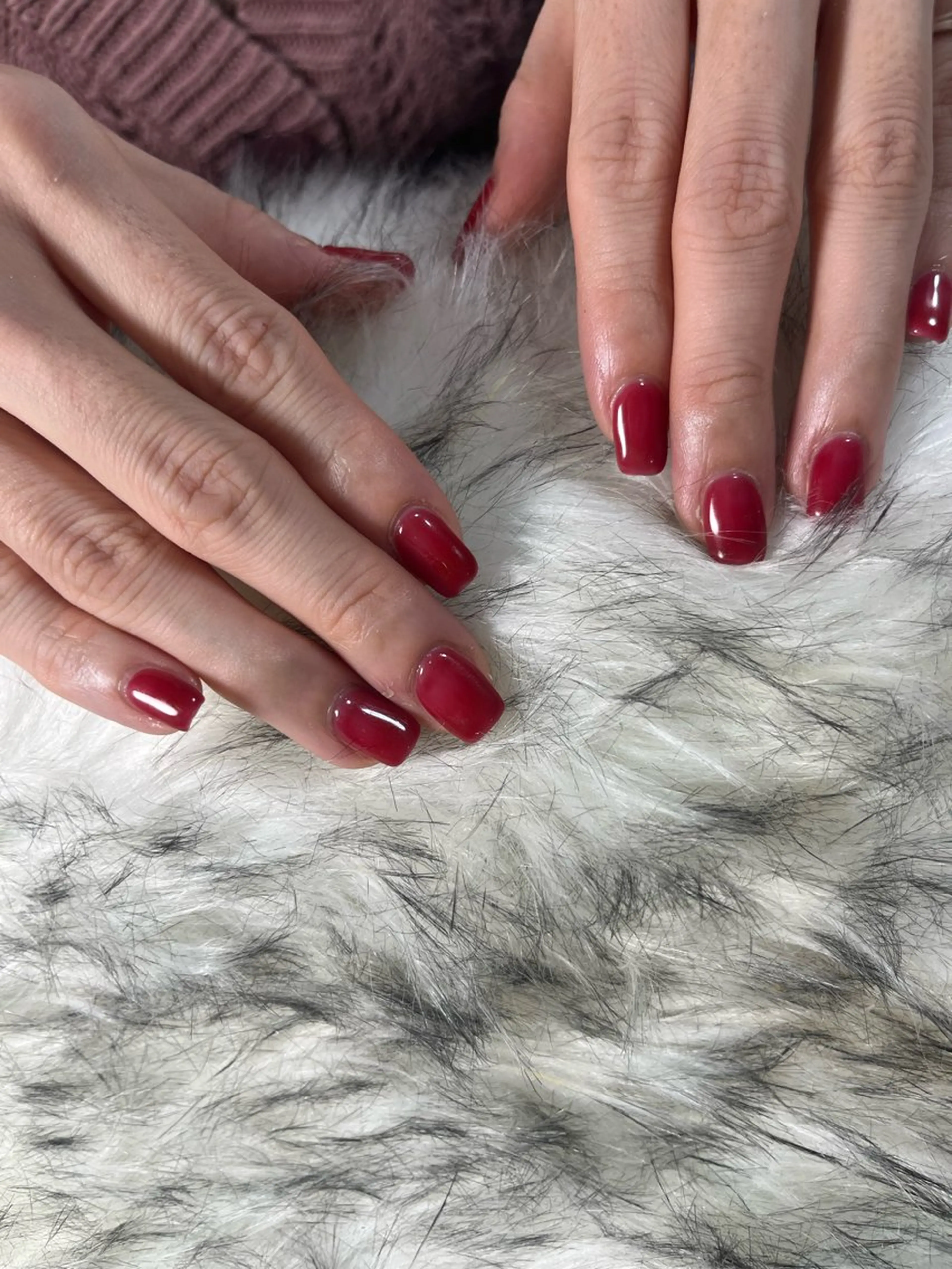 ネイル オーロラネイル ブルー フットネイル フレンチネイル ジェルネイル kiki nail たまプラーザのネイルデザイン