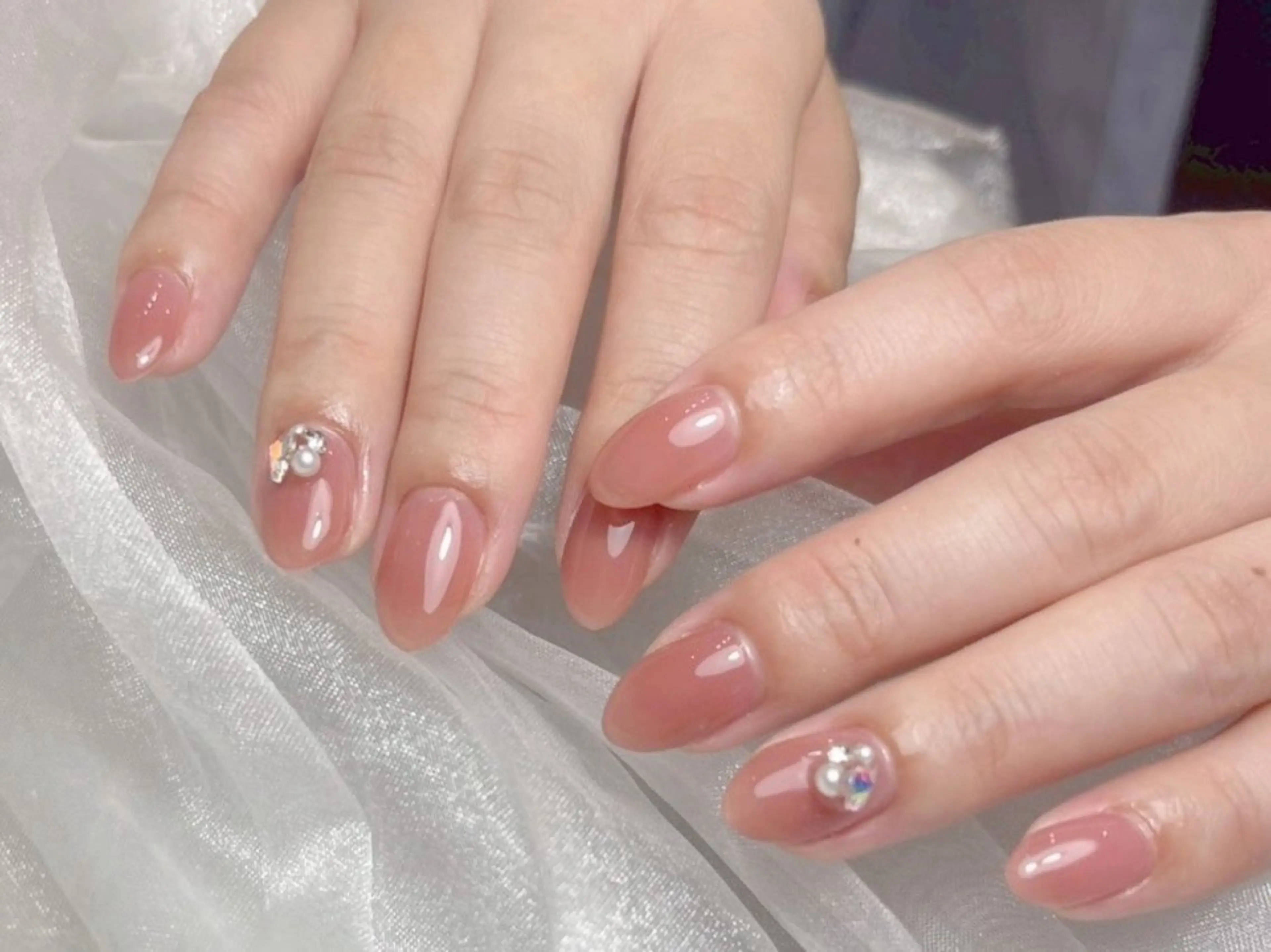 ネイル ジェルネイル ワンカラーネイル ハンドネイル Mia nail 【⠀ミアネイル 】のネイルデザイン