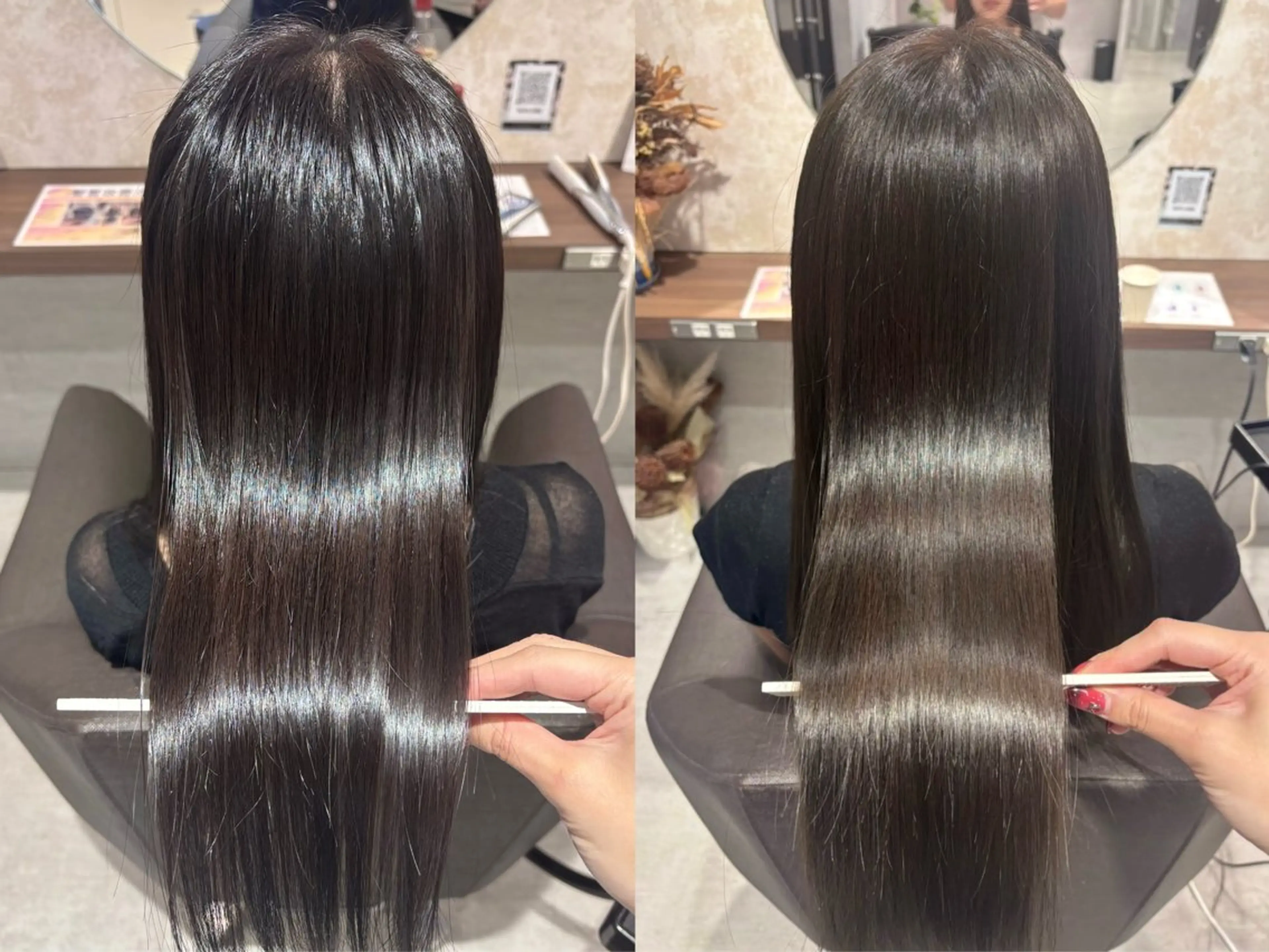 ロング カット ヘアカラー トリートメント 中田 沙希 🫧髪質改善🫧のヘアスタイル