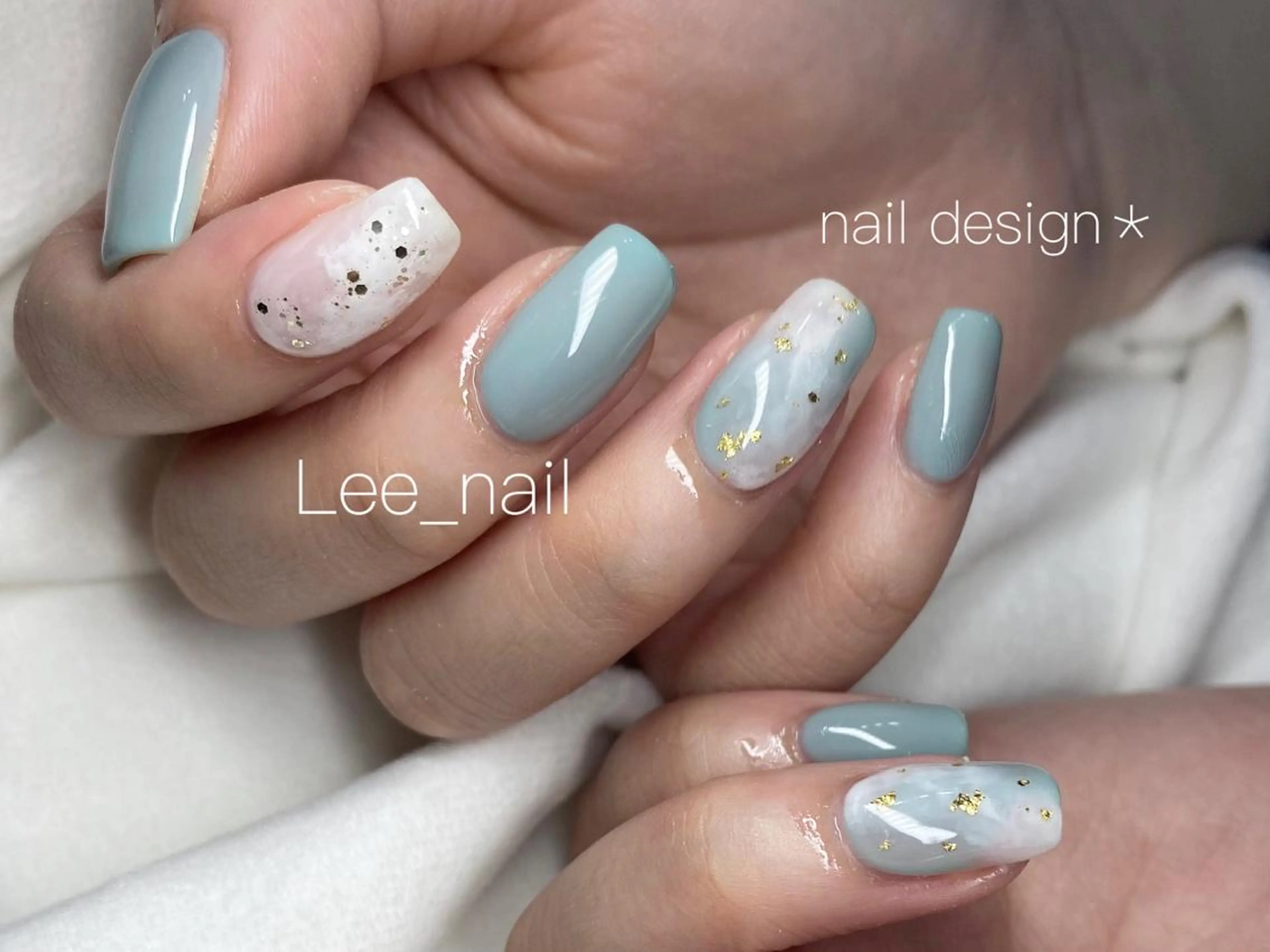 ネイル ニュアンスネイル ハンドネイル Lee_ nailのネイルデザイン