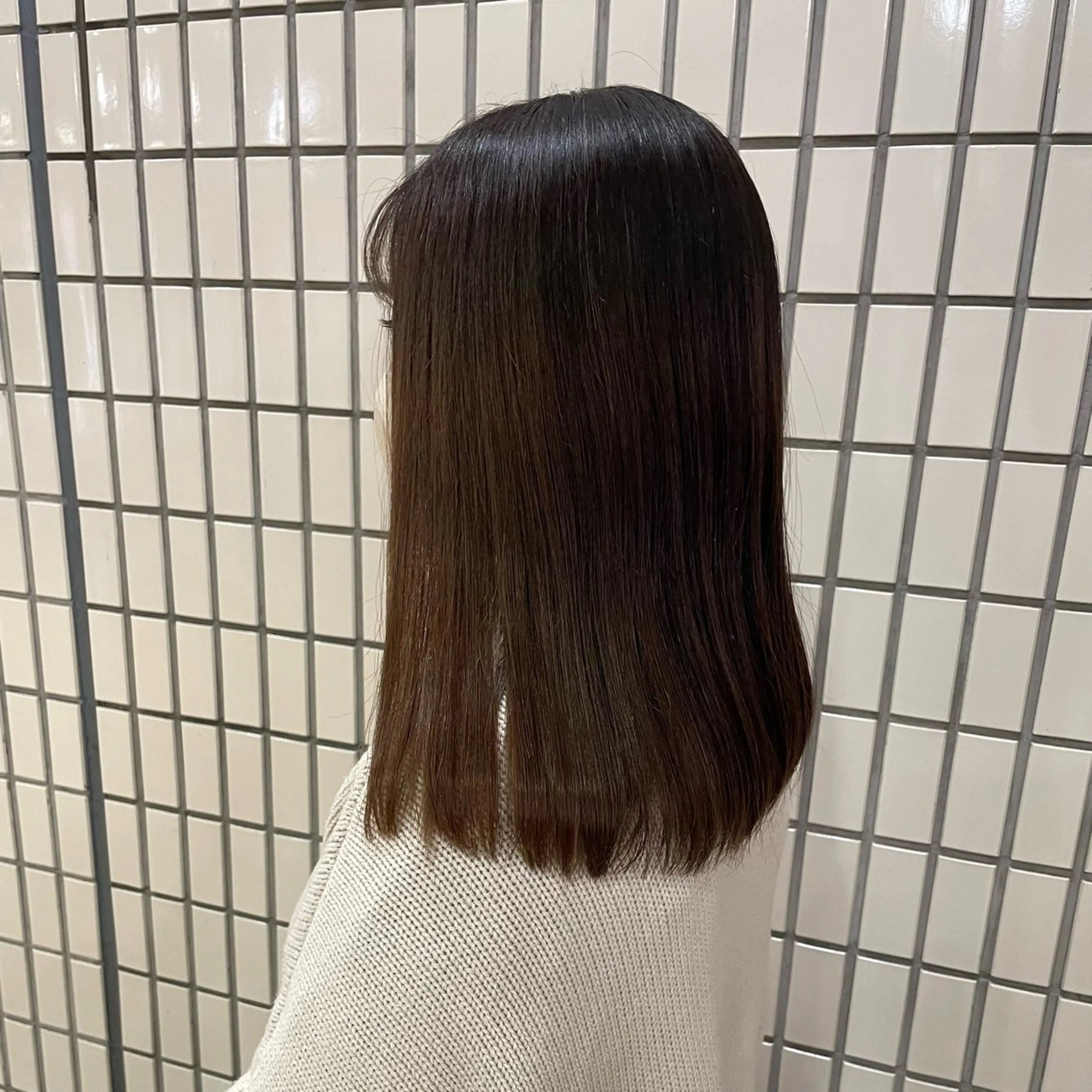 セミロング Defi所属・戸島 里帆 カラーモデル🌼.*のヘアスタイル
