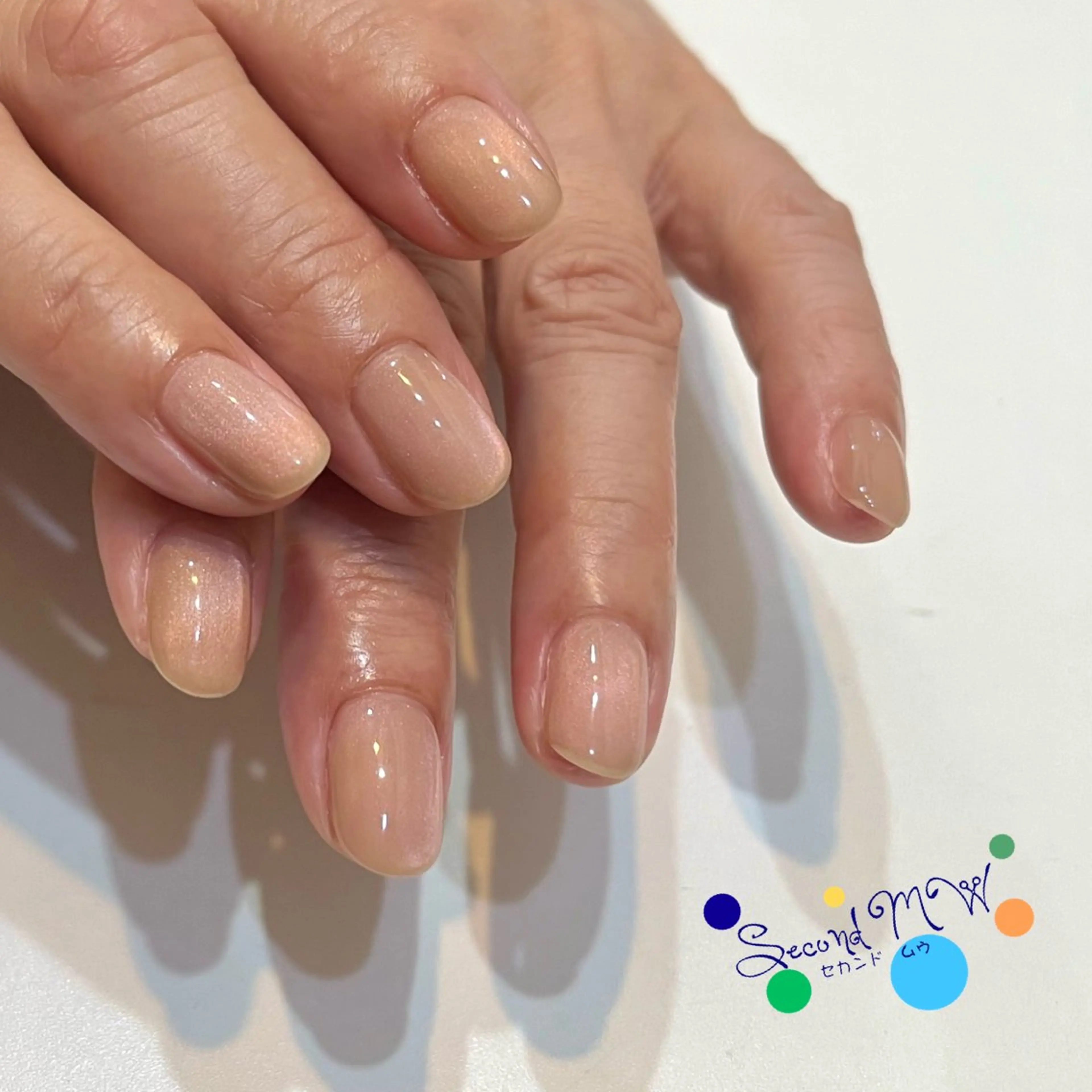 ネイル マグネットネイル オフィスネイル シンプルネイル ハンドネイル Second   MW所属・SecondMW _nail 　川連のネイルデザイン