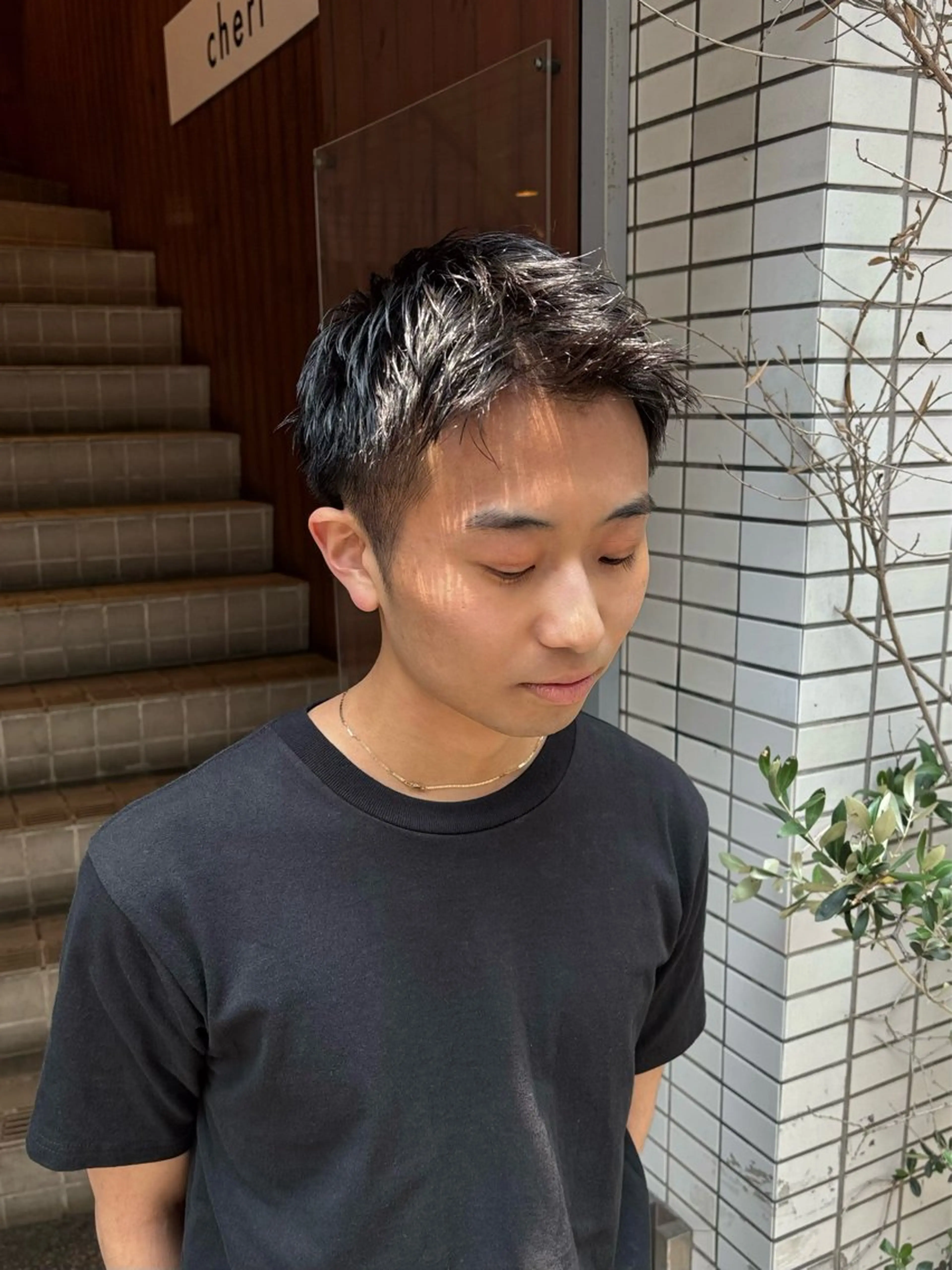 ショート ショートヘア カット ボブ、メンズカット/ Tamakiのヘアスタイル