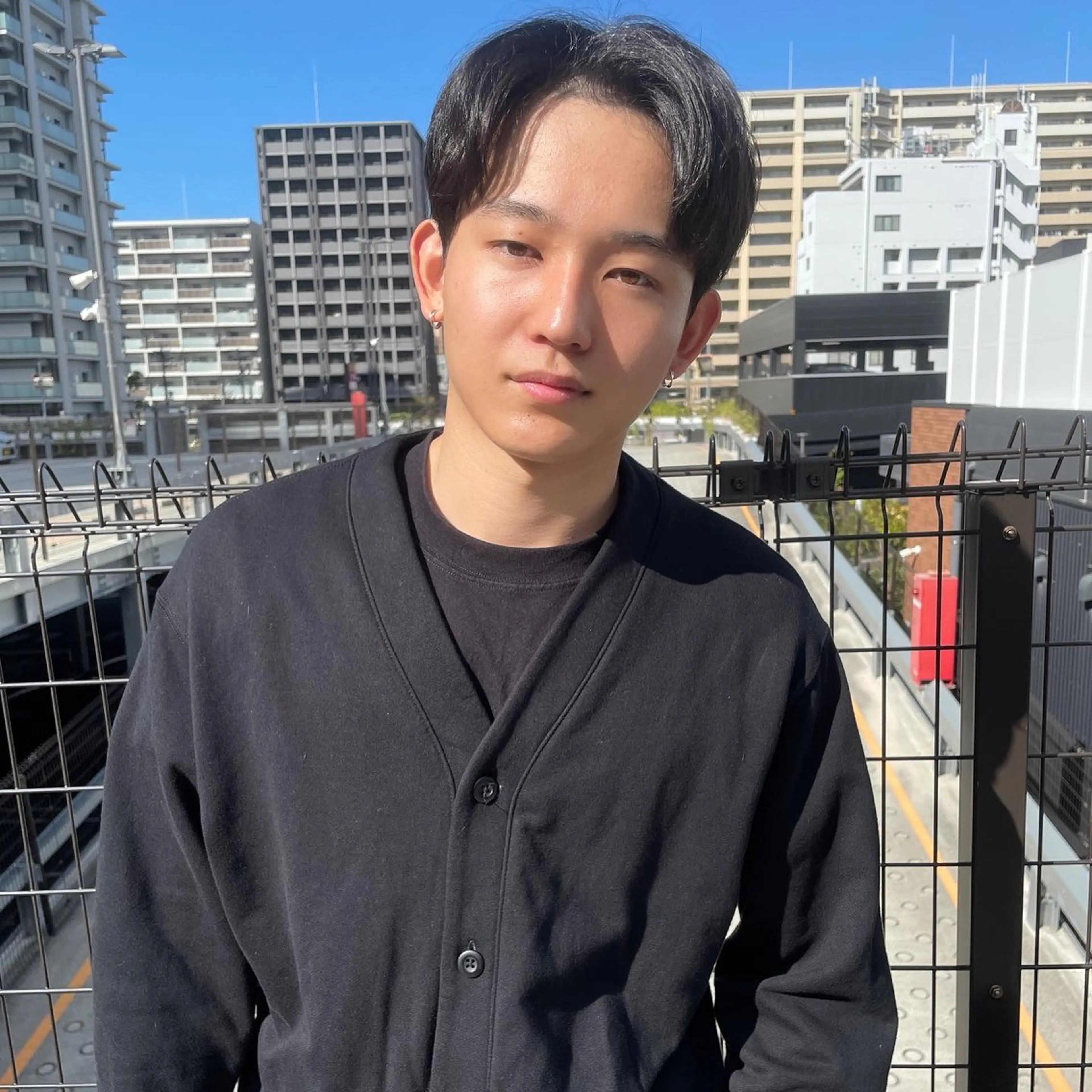 ショート パーマ ニュアンスパーマ メンズヘア特化 崎田 成人のヘアスタイル